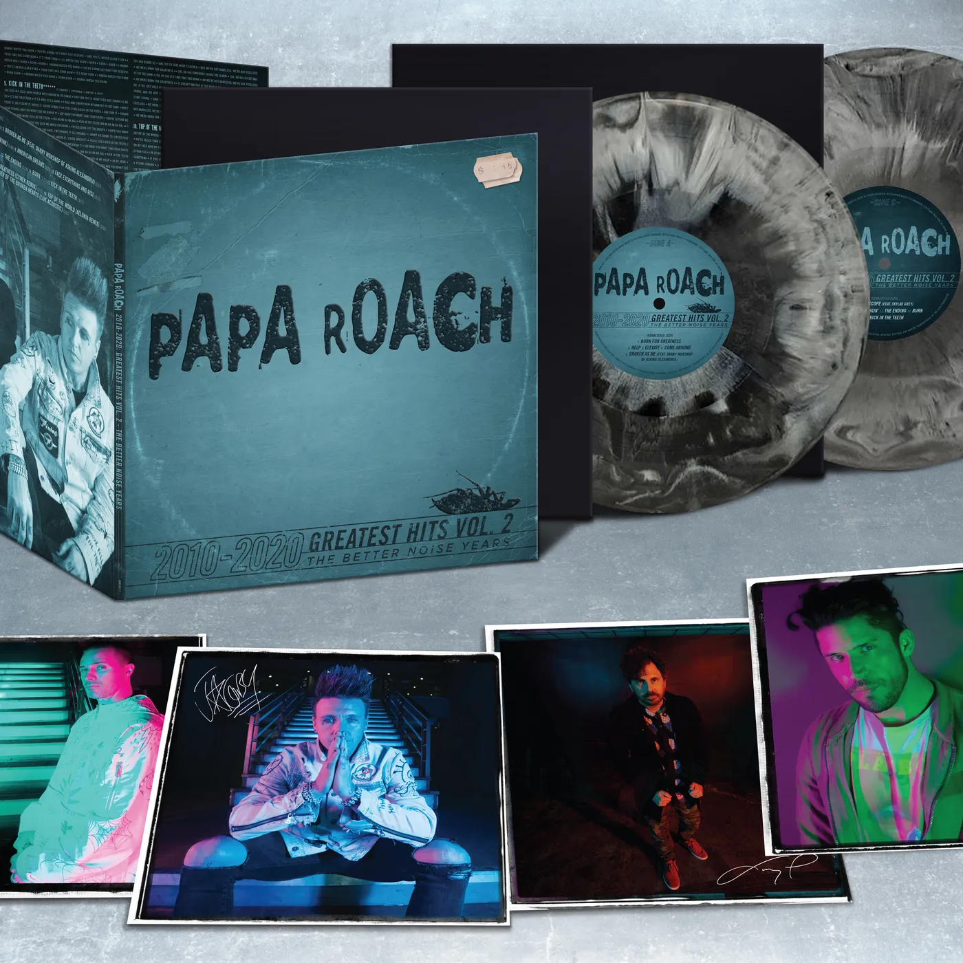 Papa Roach GREATEST HITS VOL. 2: THE BETTER NOISE YEARS (COLOR VINYL) Vinyl Record