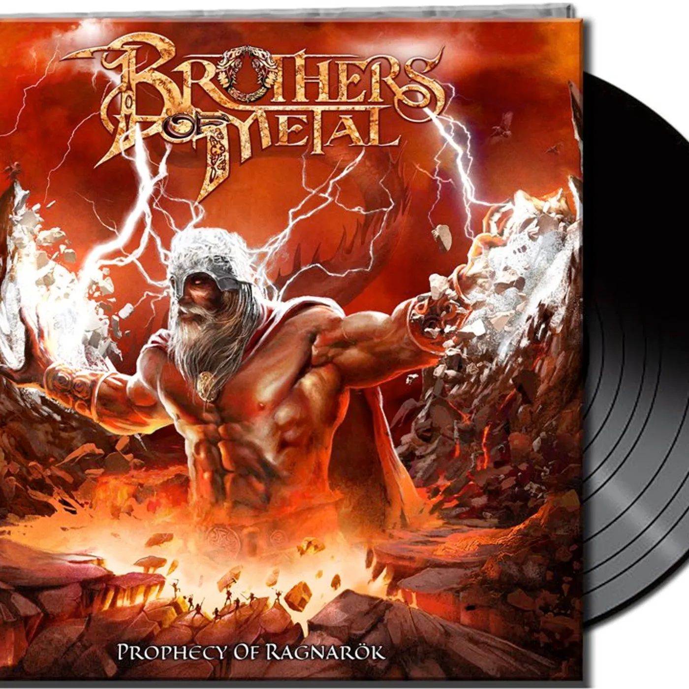 Brothers of Metal Prophecy Of Ragnarok Vinyl Record