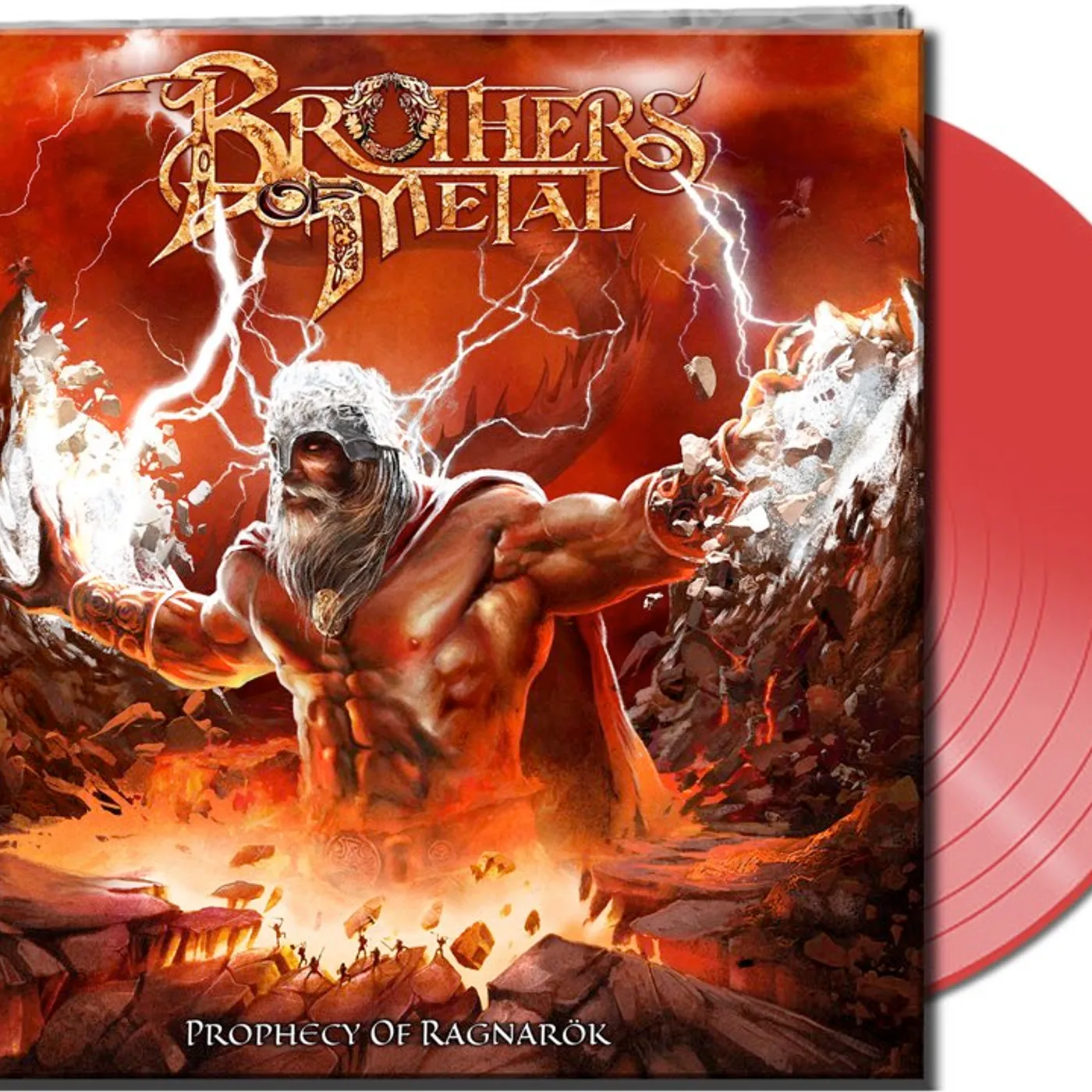 Brothers of Metal Prophecy Of Ragnarok Vinyl Record