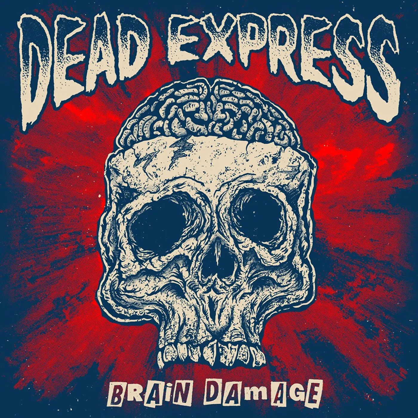 Dead Express Brain Damage Vinyl Record