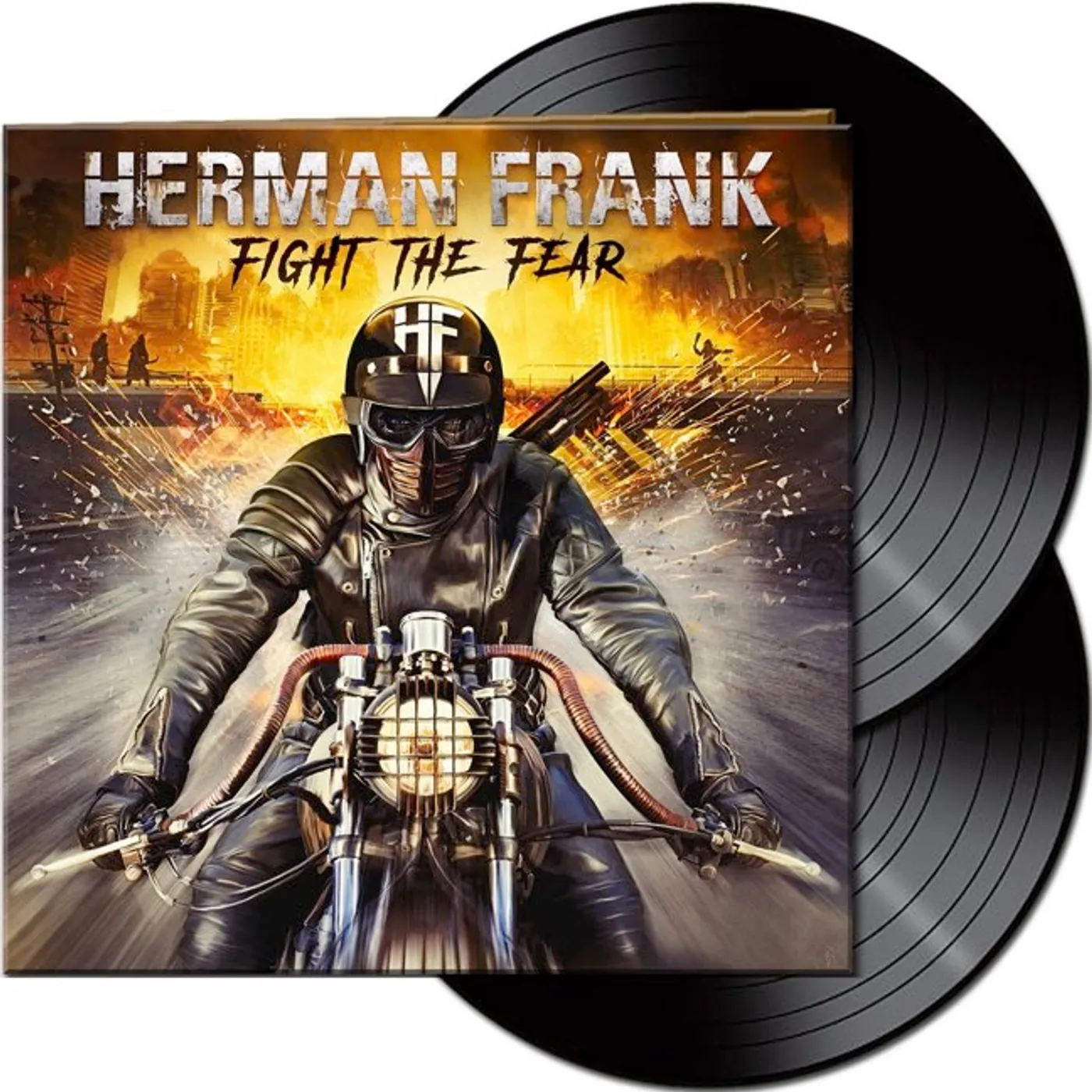Herman Frank Fight The Fear Vinyl Record