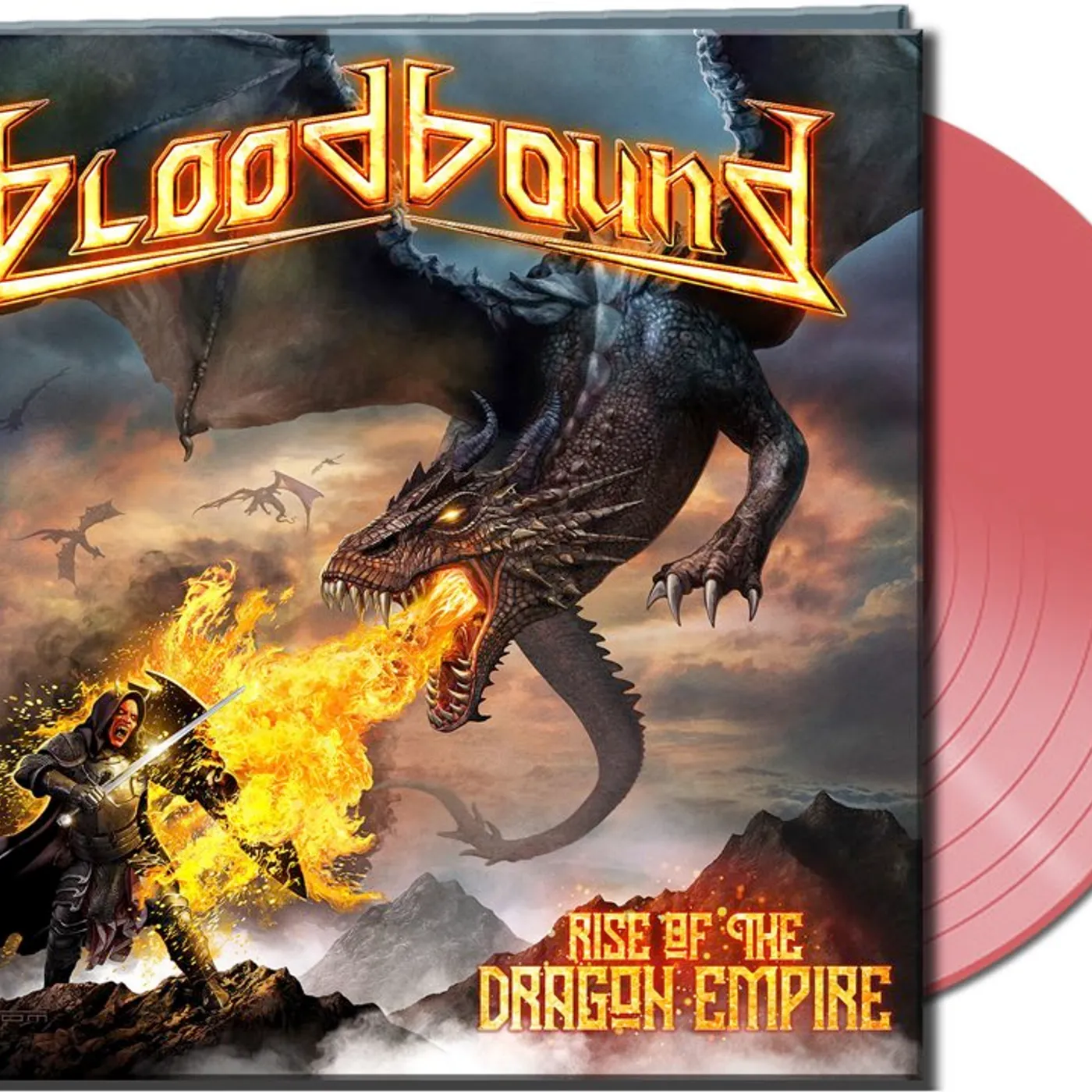 Bloodbound Rise Of The Dragon Empire Vinyl Record