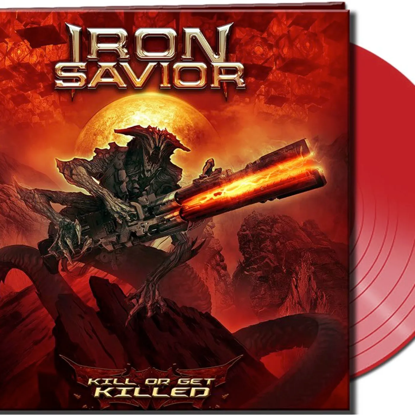 Iron Savior Kill Or Get Killed Vinyl Record