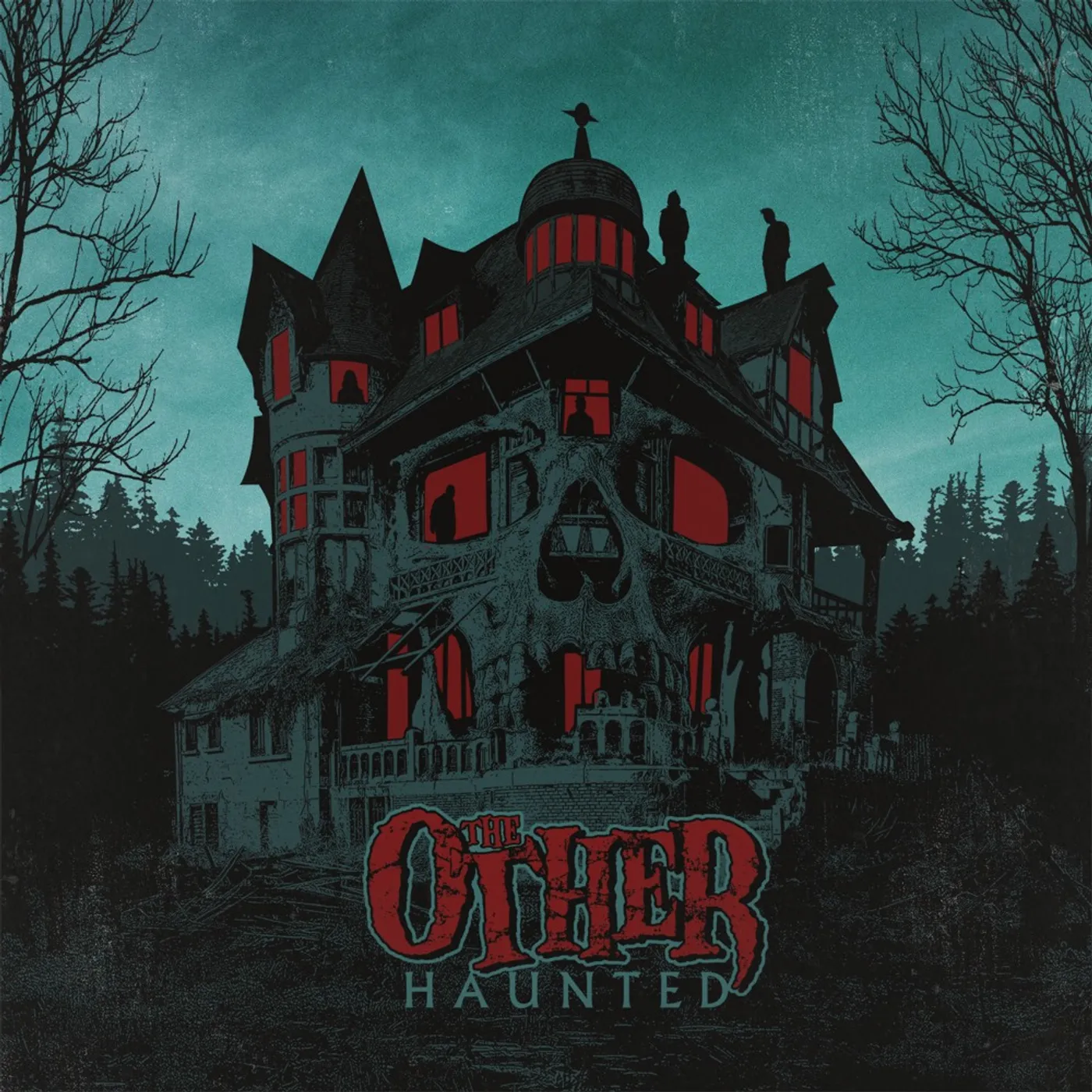 The Other HAUNTED (CLEAR RED/TURQUOISE SPLATTER VINYL) Vinyl Record