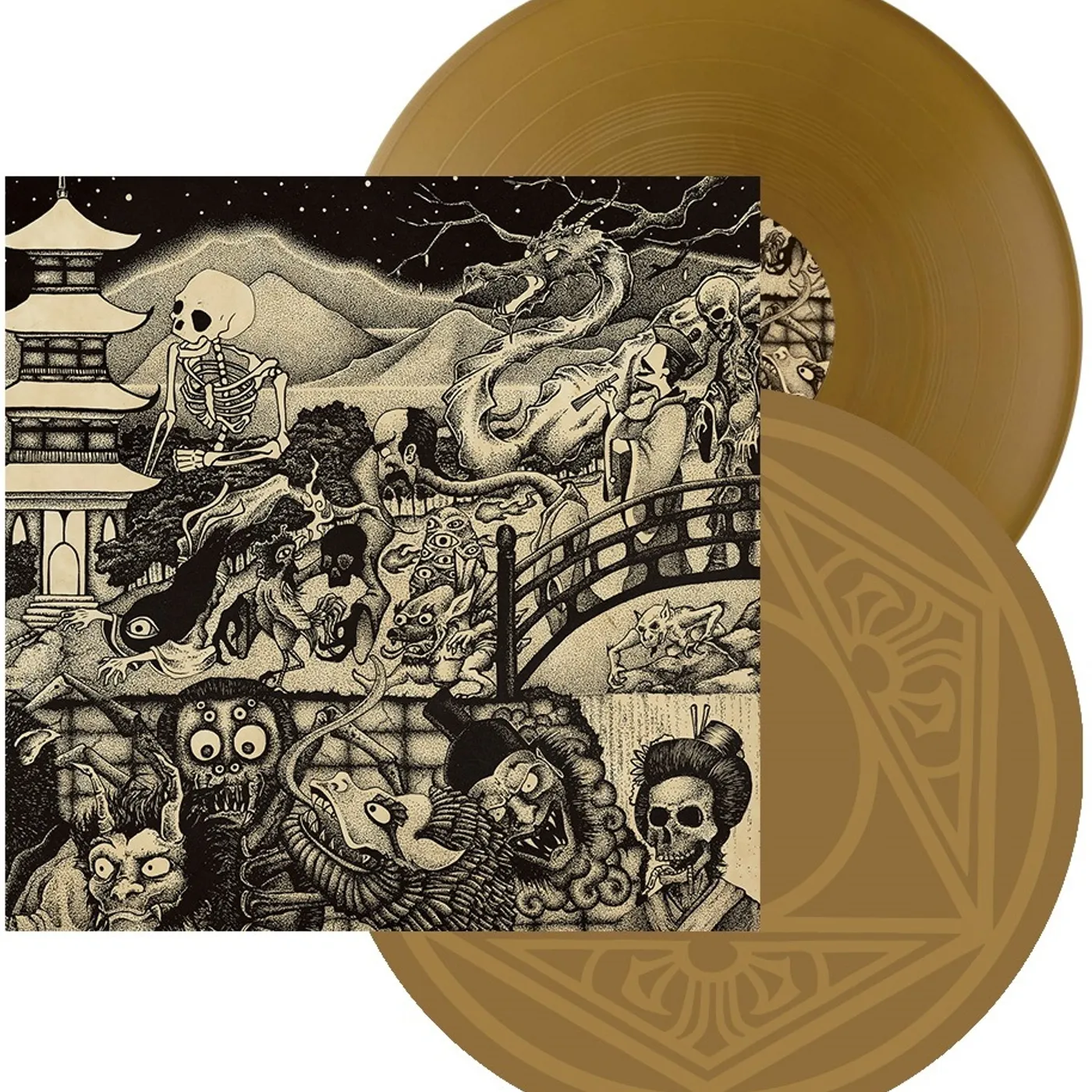 Earthless NIGHT PARADE OF ONE HUNDRED DEMONS (GOLD STANDARD VINYL) Vinyl Record