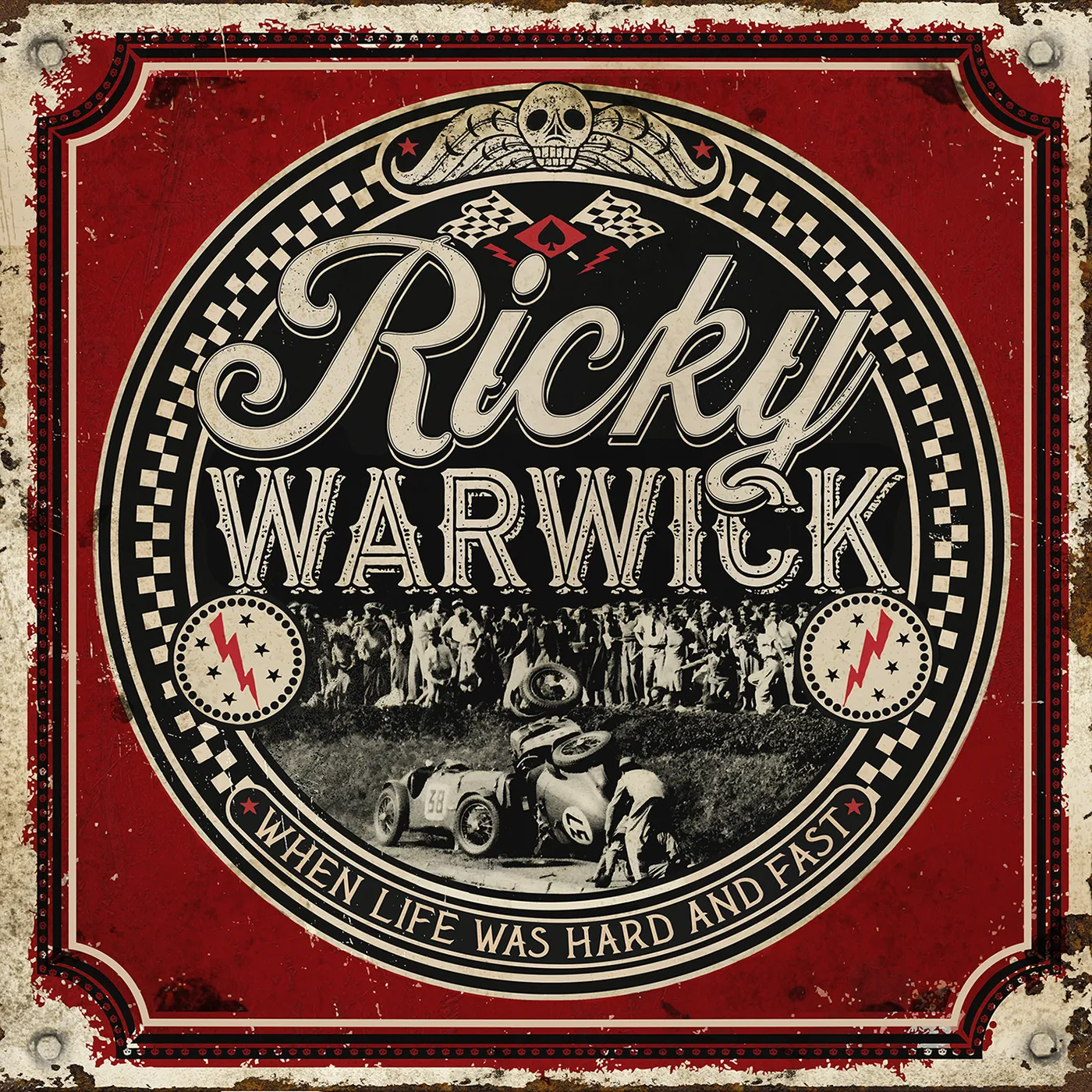 Ricky Warwick When Life Was Hard And Fast Vinyl Record