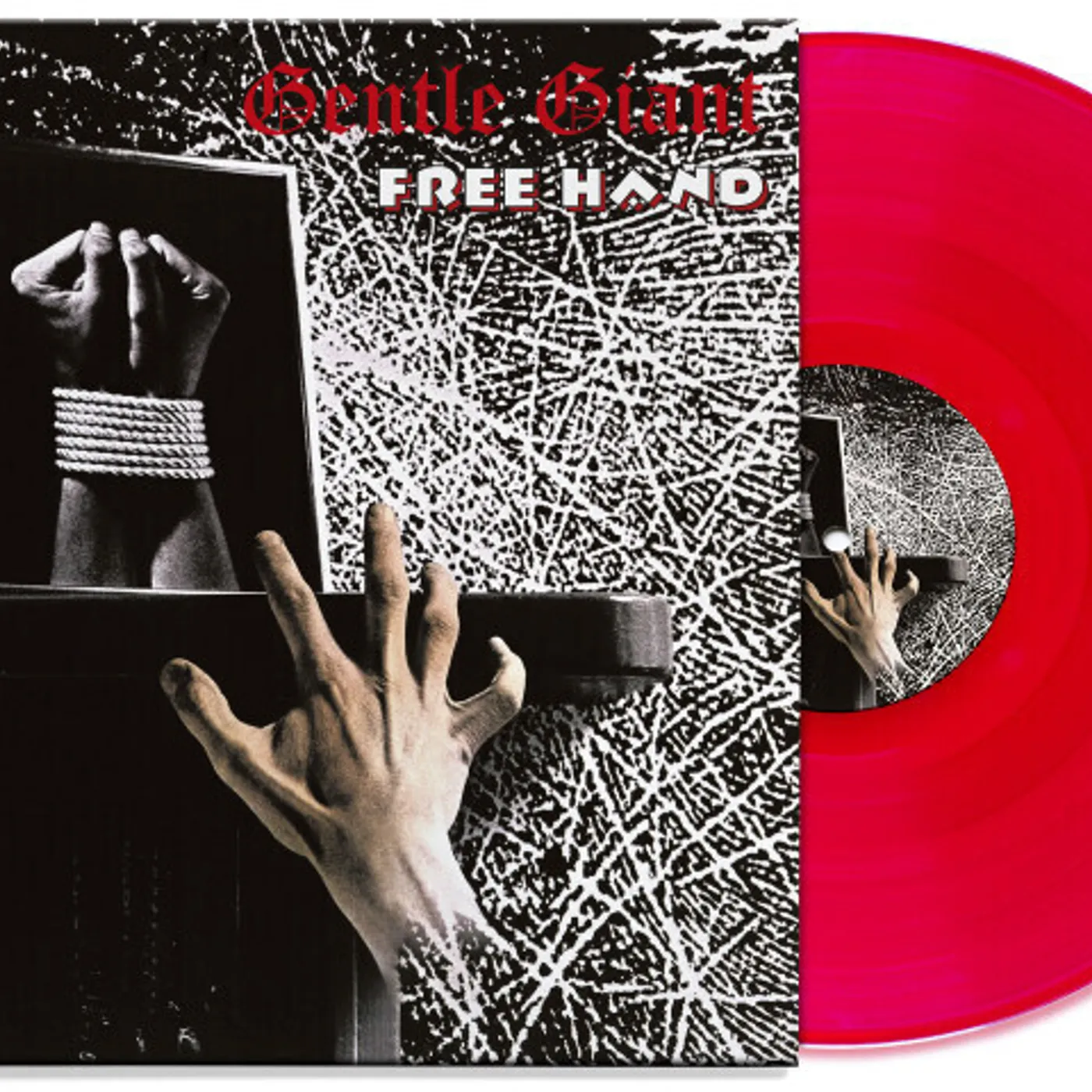 Gentle Giant FREE HAND (STEVEN WILSON MIX RED VINYL) Vinyl Record