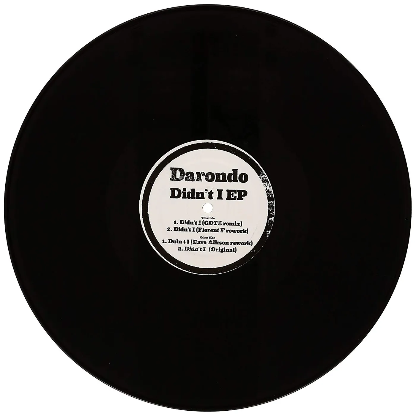 Darondo Didn't I Vinyl Record