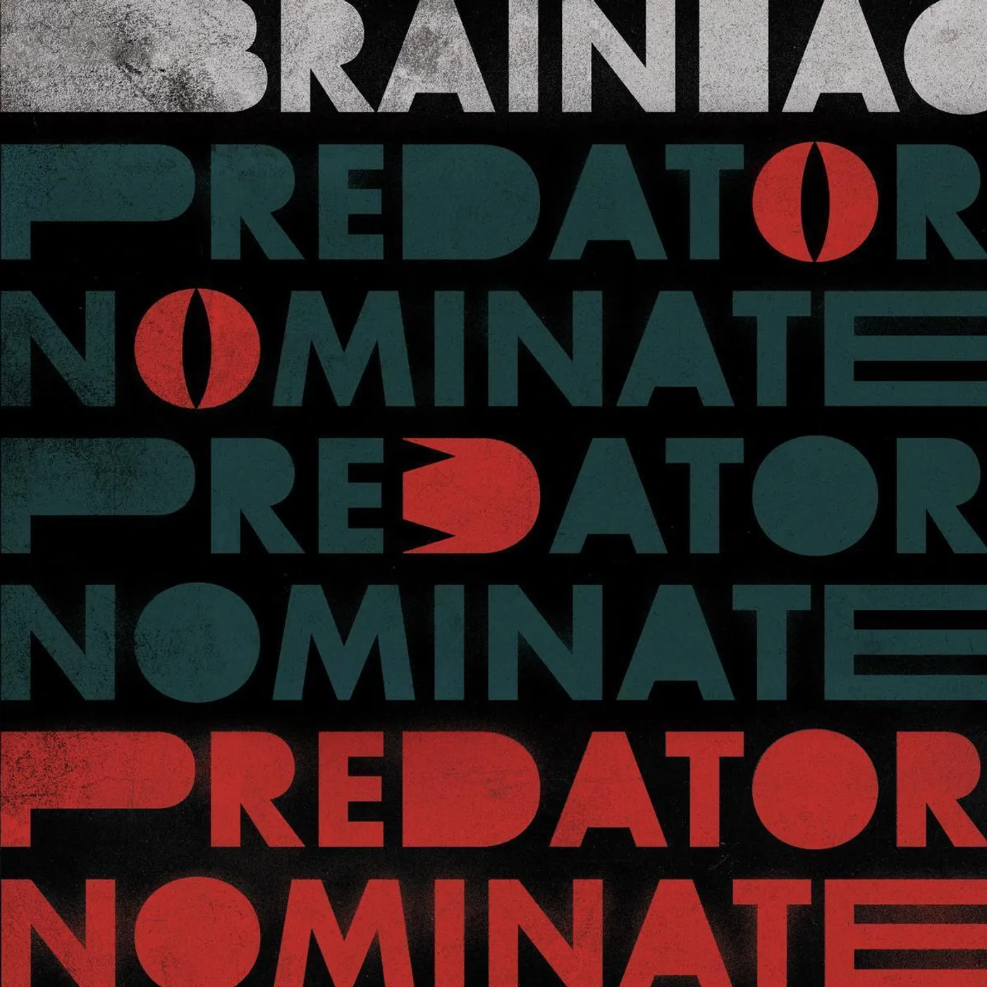Brainiac Predator Nominate Ep   Silver Vinyl Record