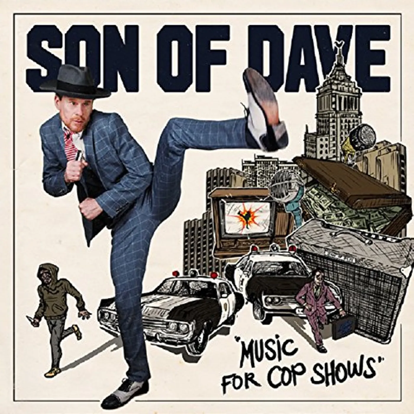 Son Of Dave Music For Cop Shows Vinyl Record