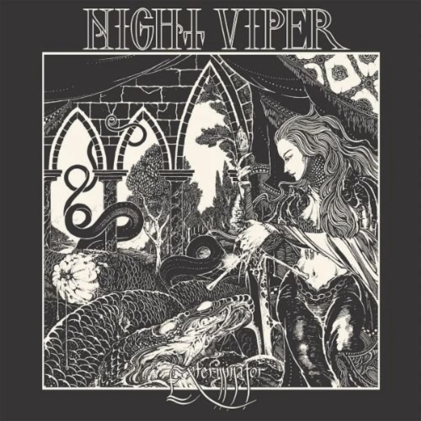 Night Viper Exterminator Vinyl Record