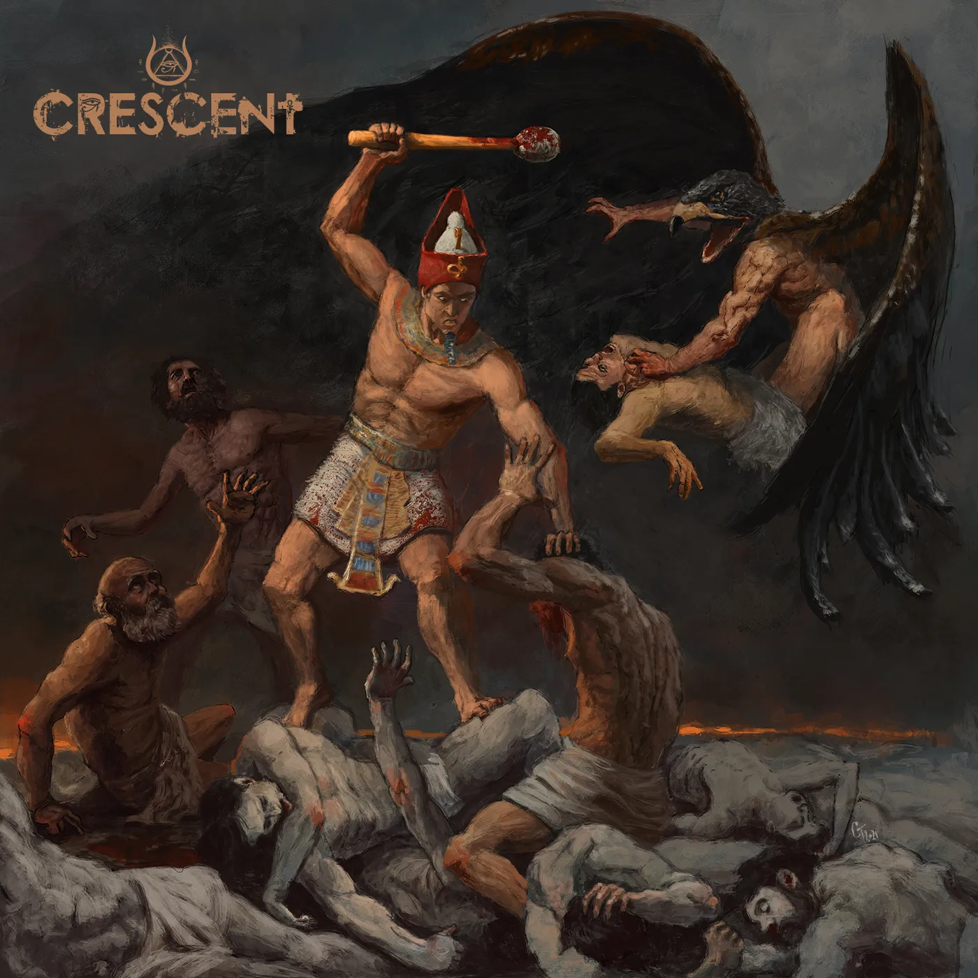 Crescent Carving The Fires Of Akhet Vinyl Record