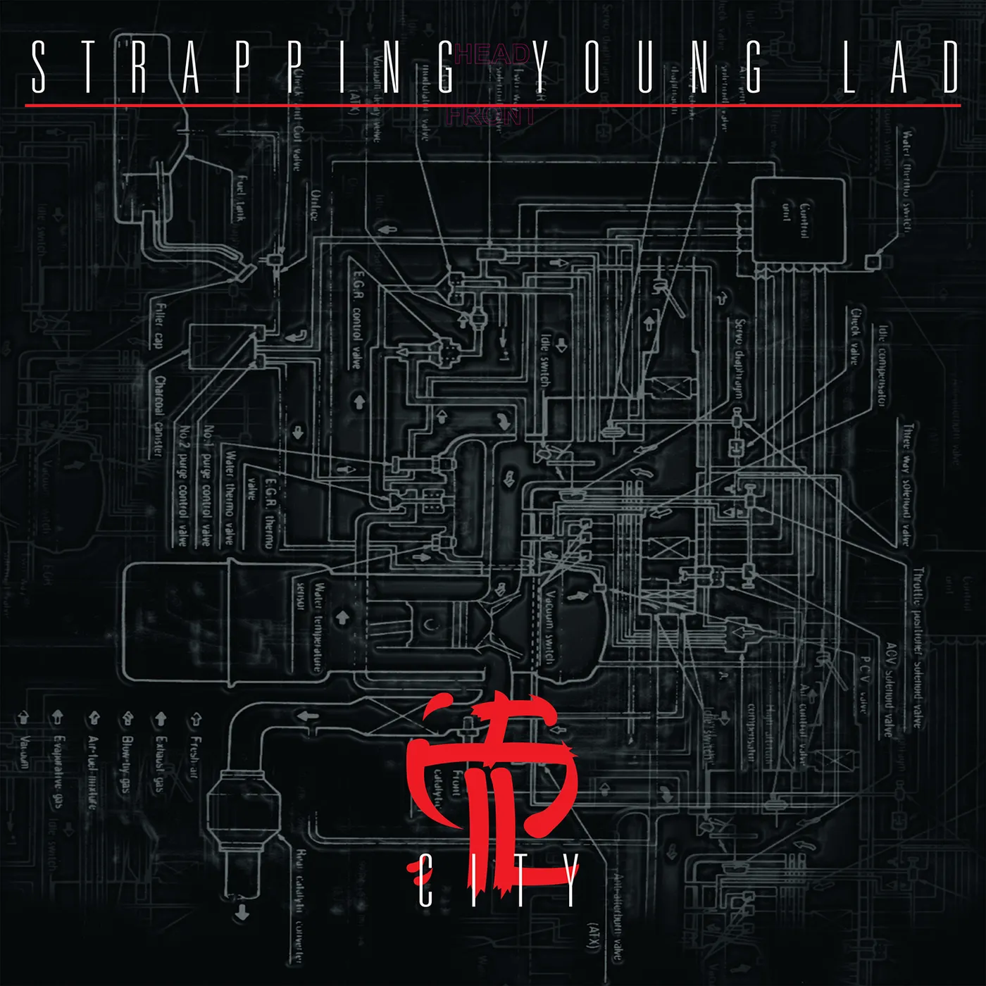 Strapping Young Lad City Vinyl Record