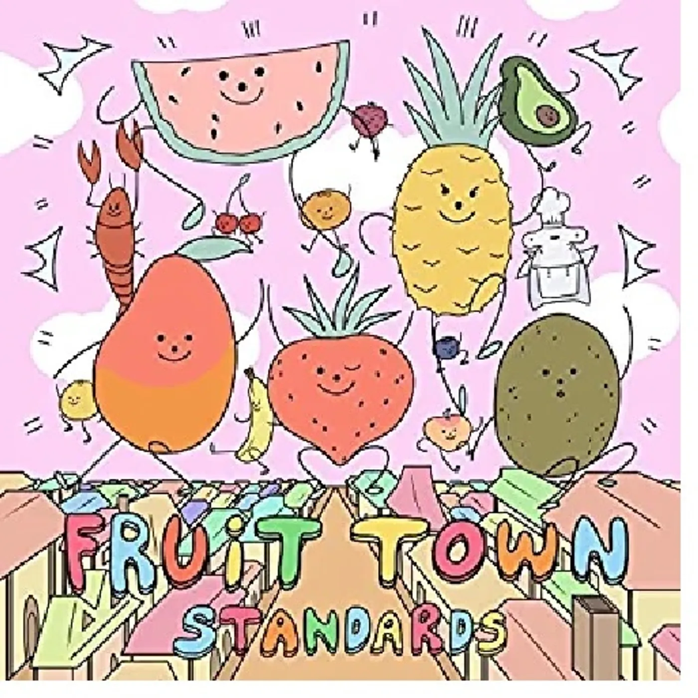 standards FRUIT TOWN (APPLE VINYL) Vinyl Record