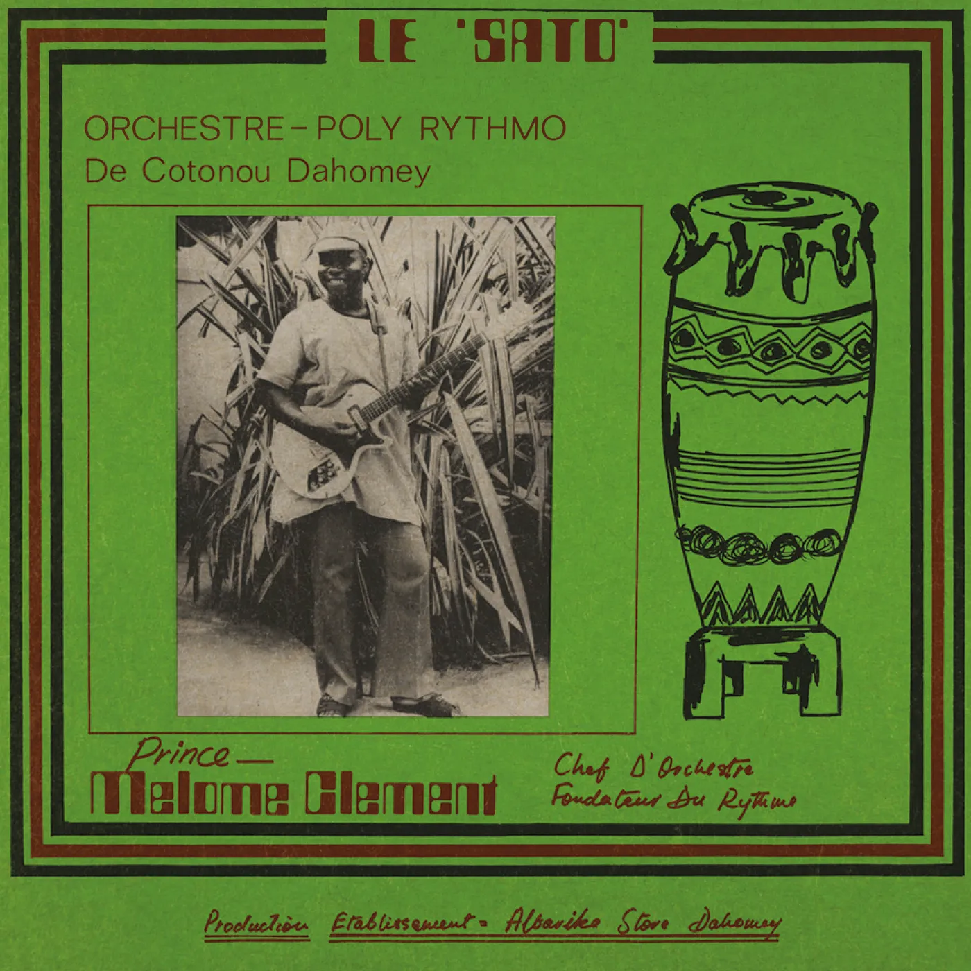 T.P. Orchestre Poly-Rythmo De Cotonou - Benin Le Sato Vinyl Record