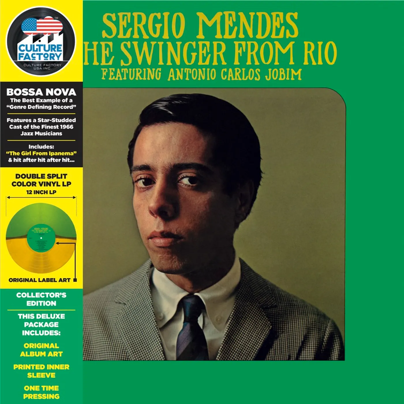 Sergio Mendes SWINGER FROM RIO Vinyl Record