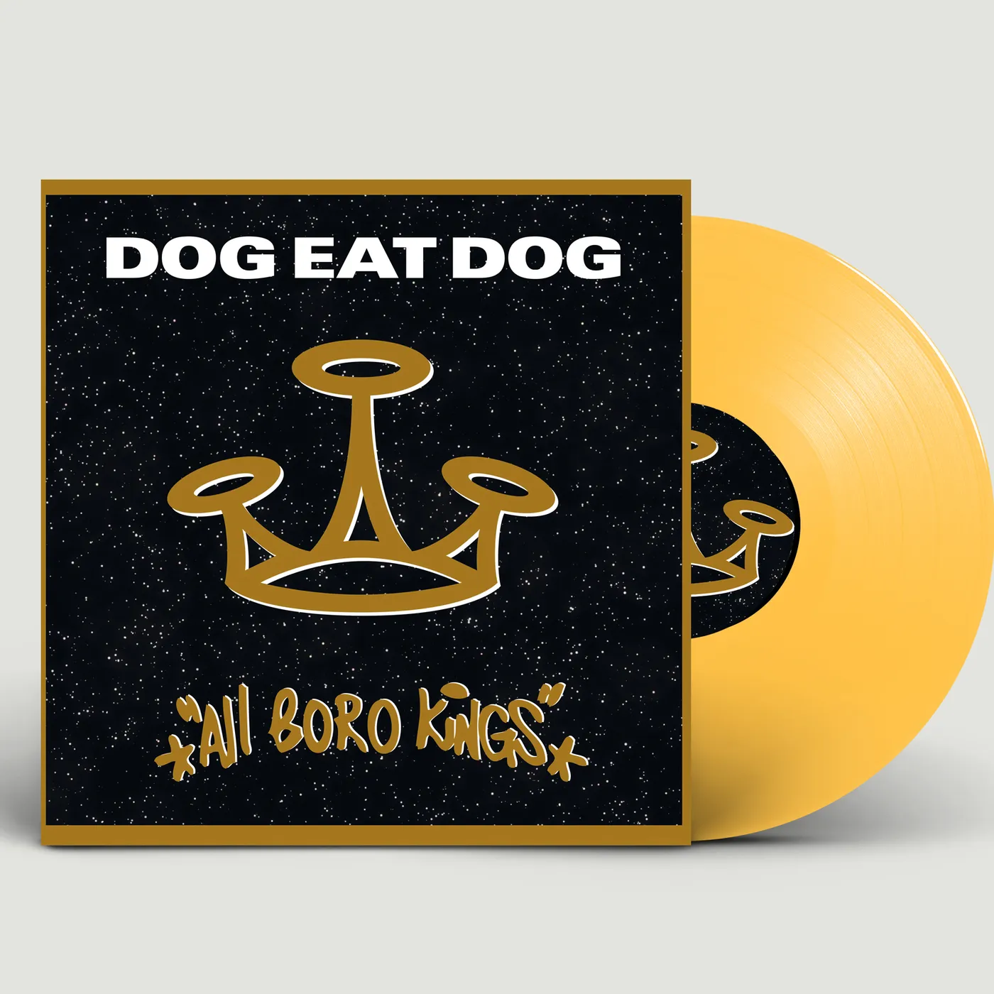 Dog Eat Dog All Boro Kings   Yellow Vinyl Record