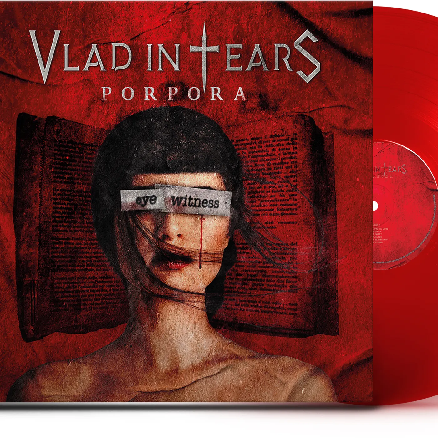 Vlad in Tears Porpora   Red Vinyl Record