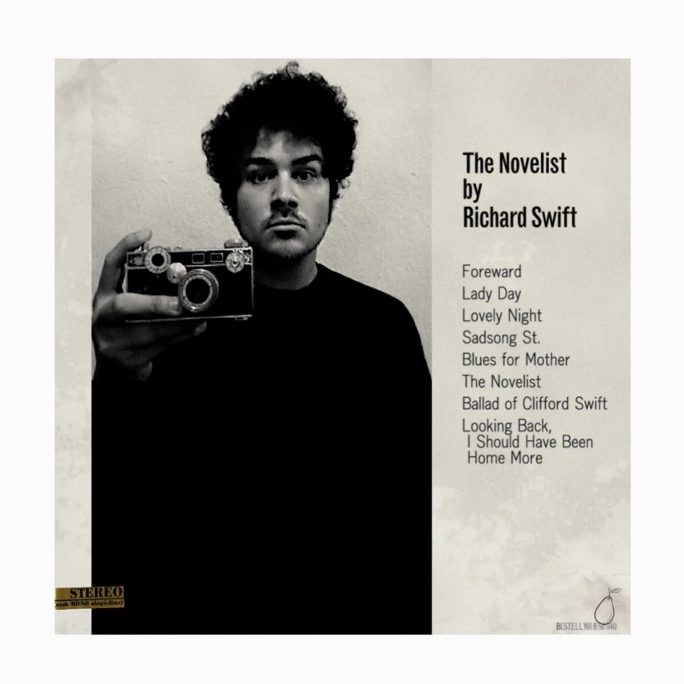 Richard Swift NOVELIST / WALKING WITHOUT EFFORT Vinyl Record