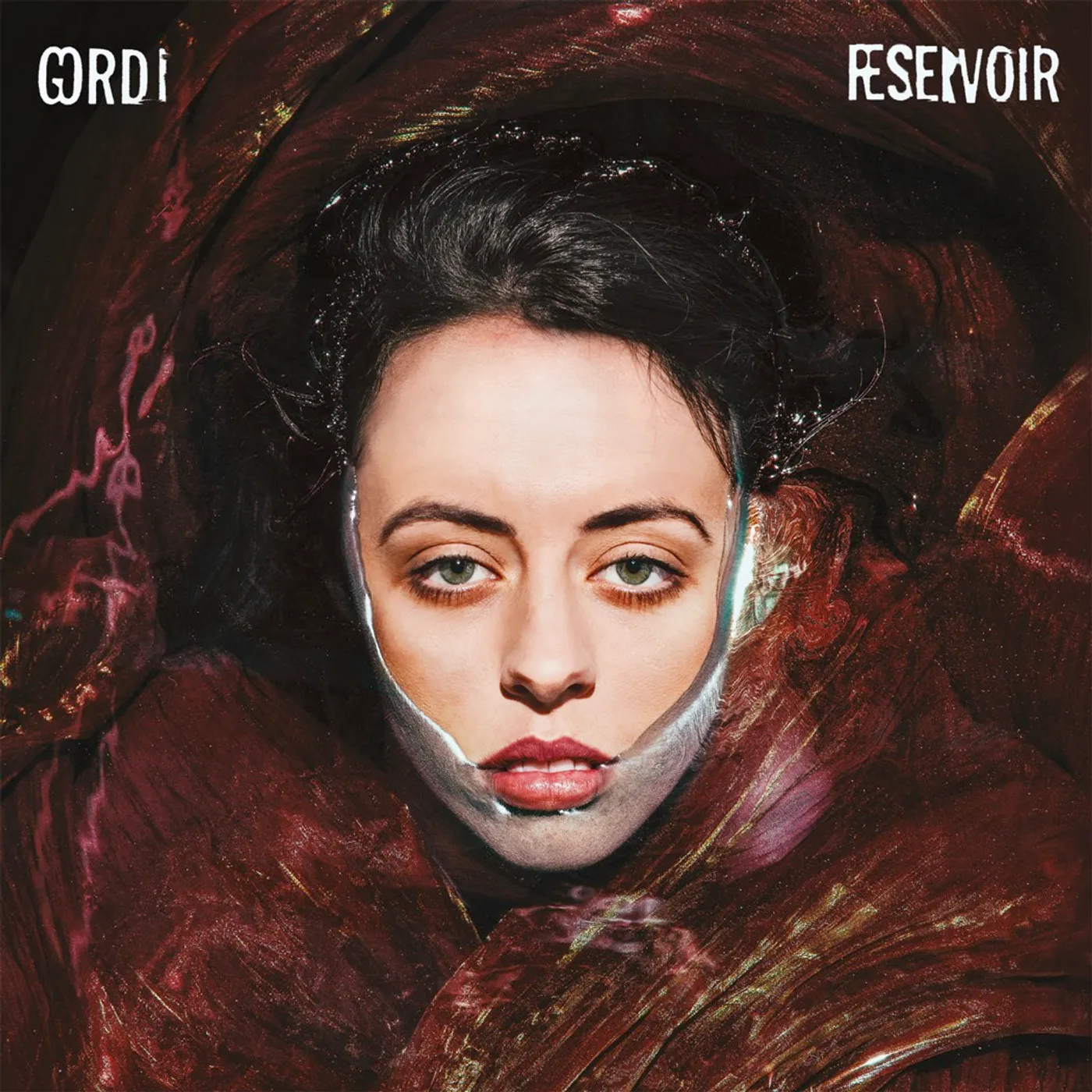 Gordi RESERVOIR (MAGENTA-MARBLED WHITE VINYL) Vinyl Record