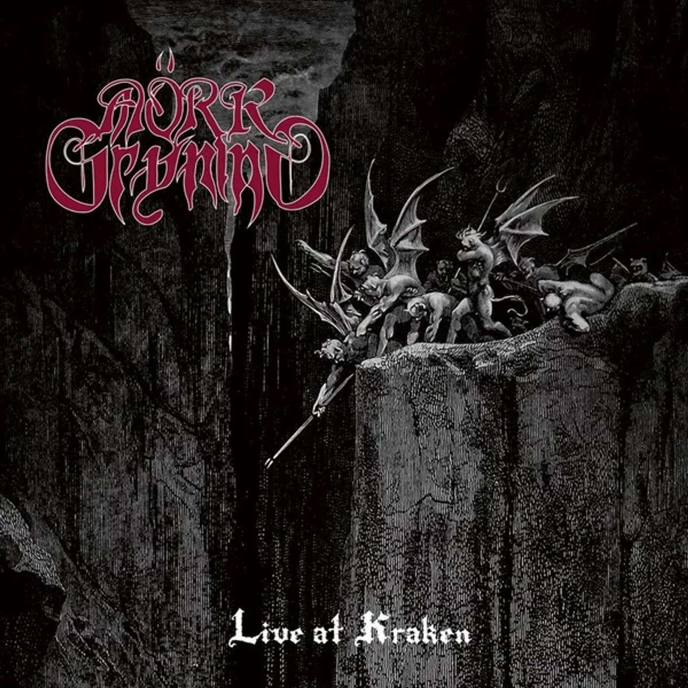 Mörk Gryning Live At Kraken Vinyl Record