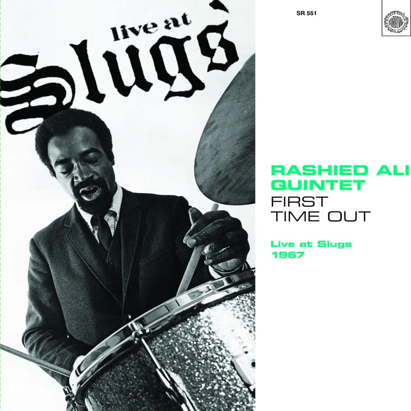 Rashied Ali Quintet First Time Out: Live at Slugs 1967 Vinyl Record