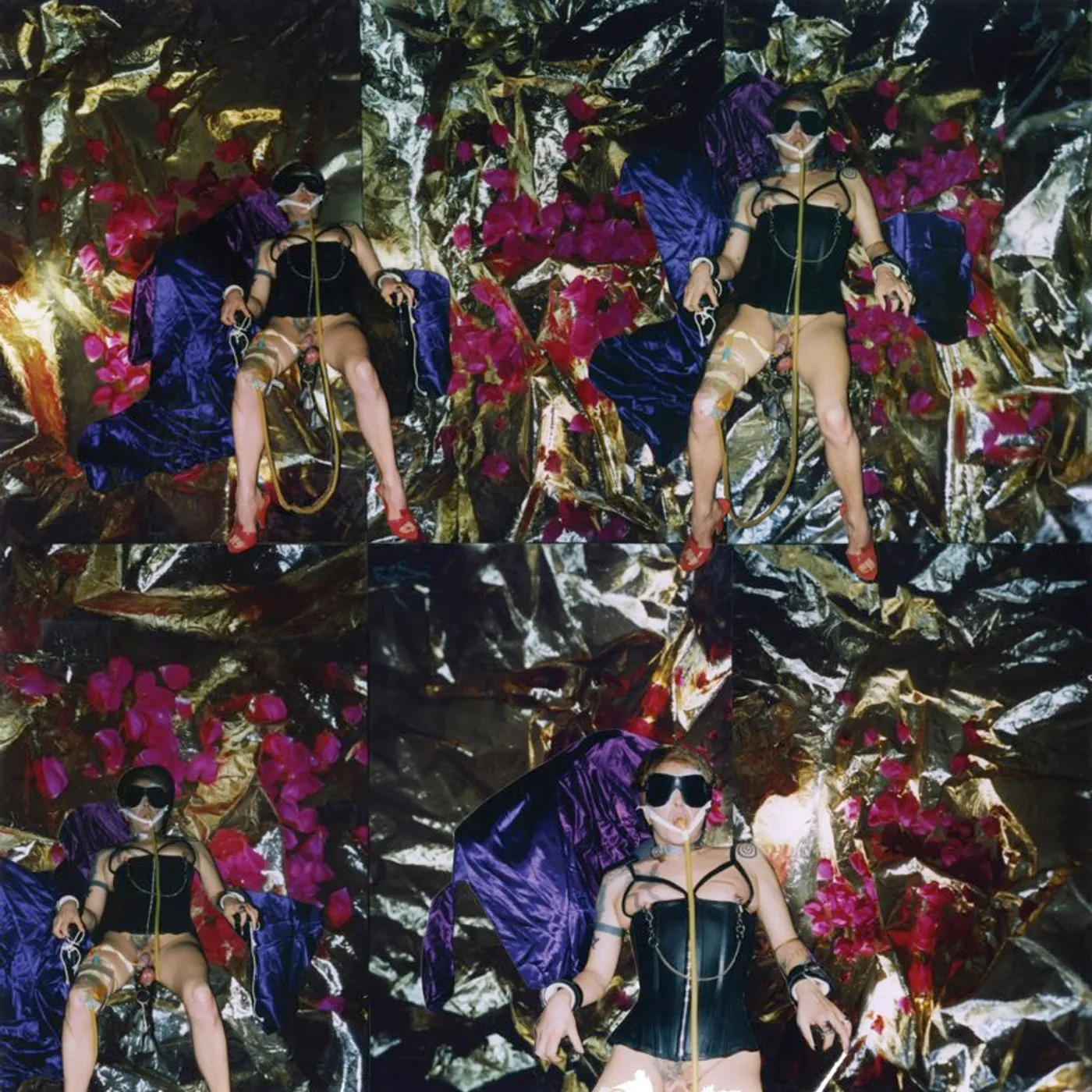 Prurient Wrapped In The Flame Of Illusion Masked Vinyl Record