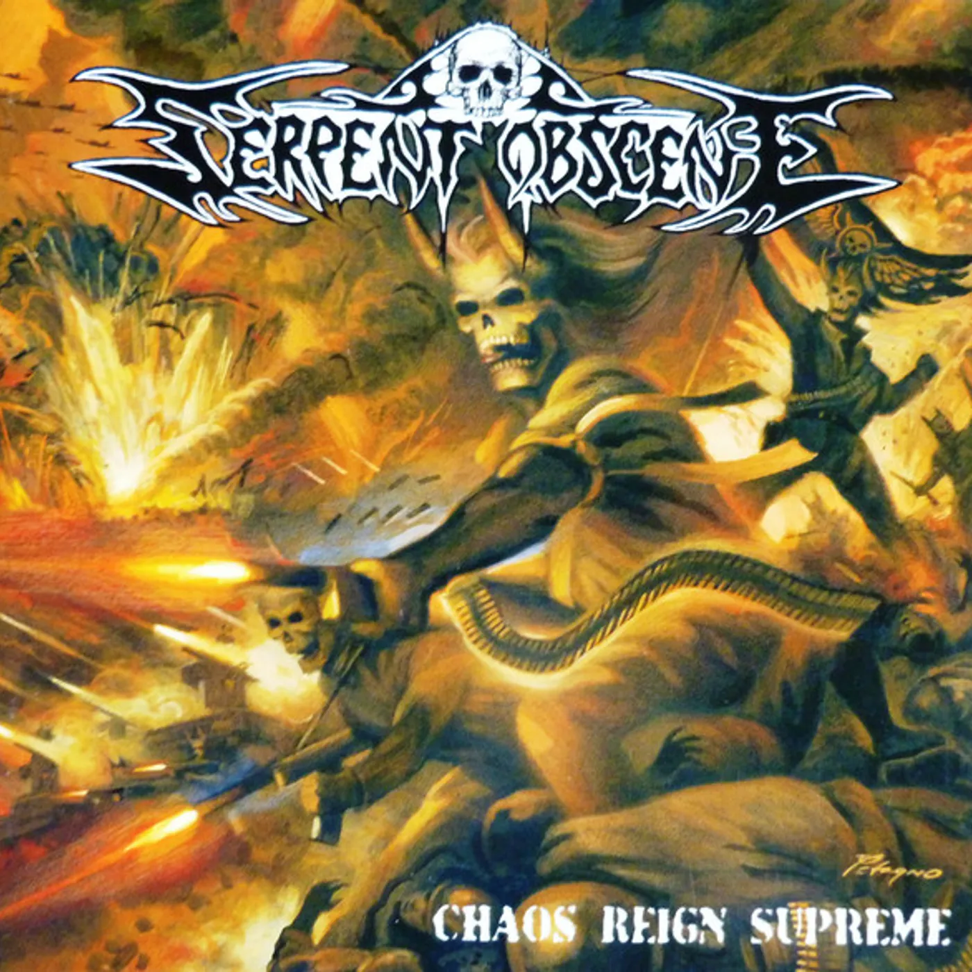 Serpent Obscene Chaos Reign Supreme Vinyl Record