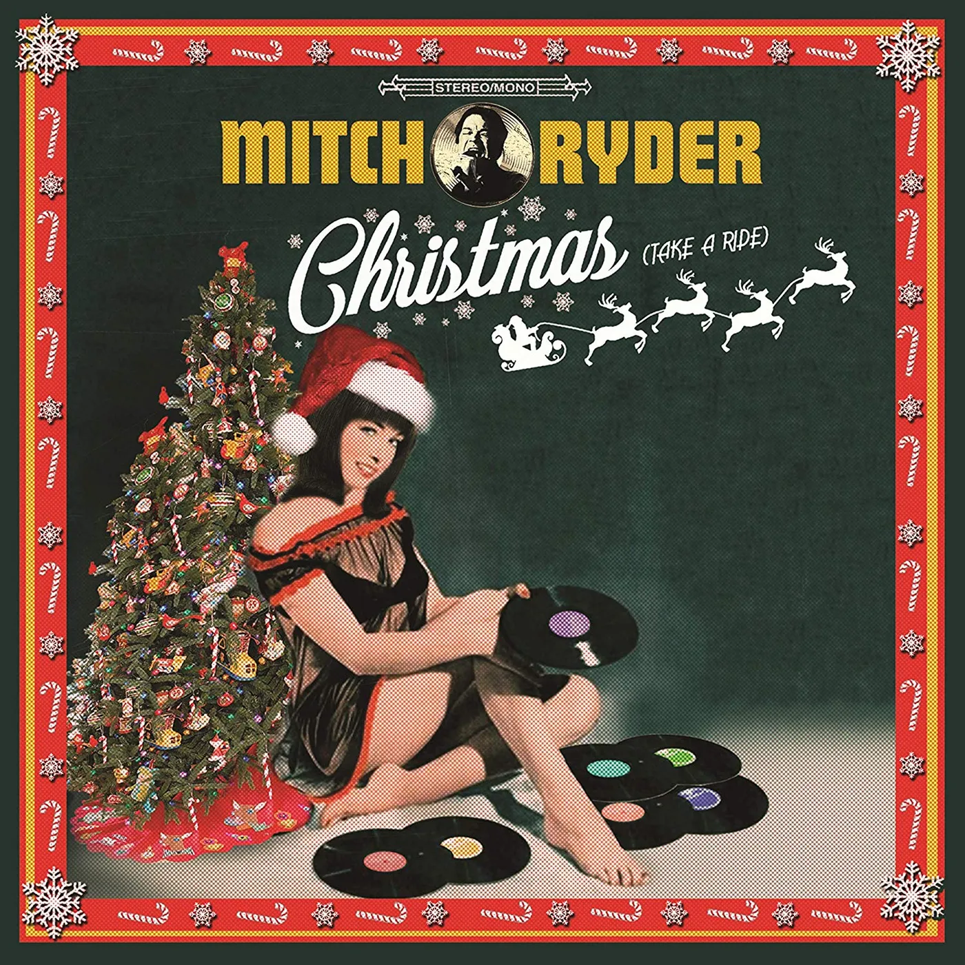 Mitch Ryder Christmas (Take A Ride) Vinyl Record