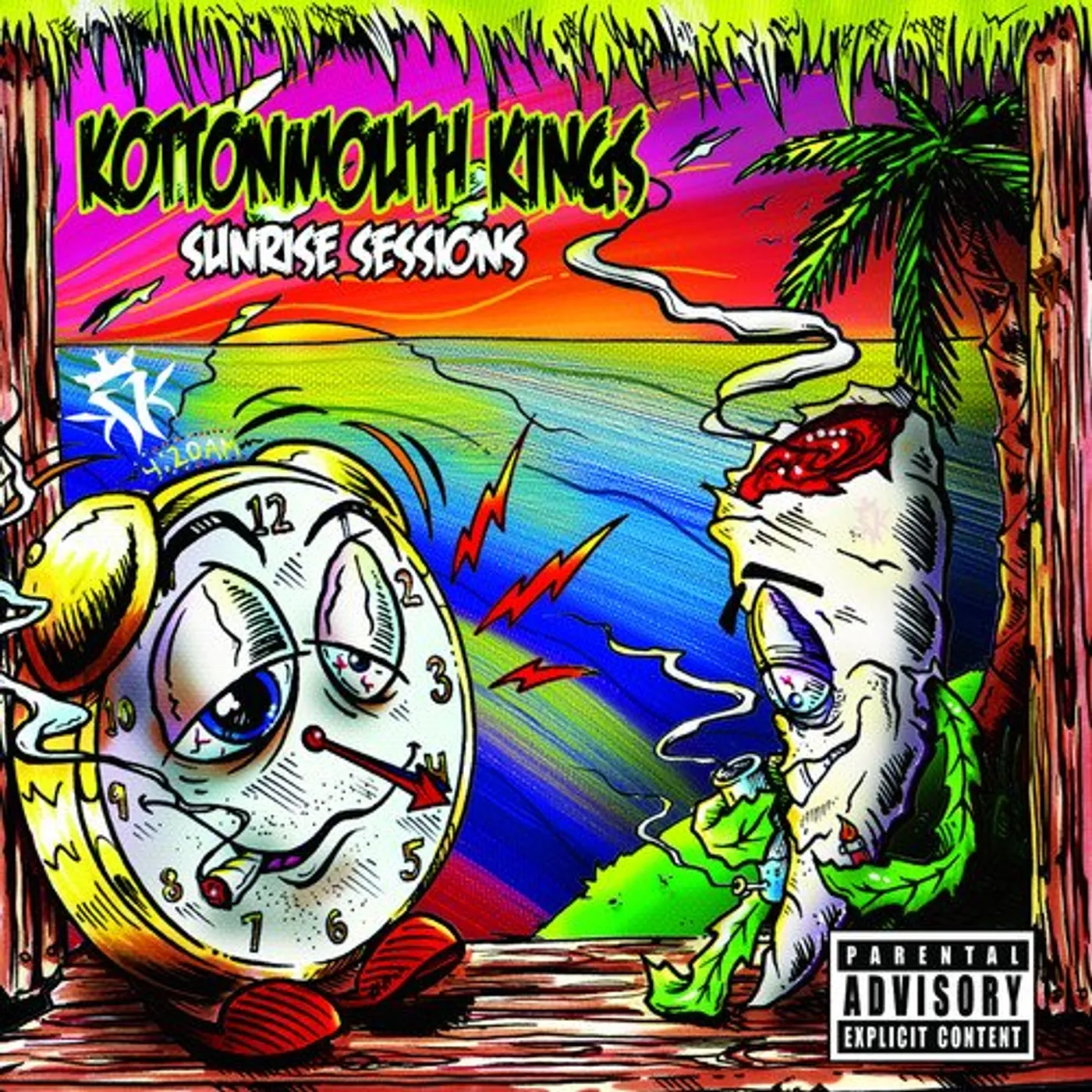 Kottonmouth Kings SUNRISE SESSIONS - RED Vinyl Record