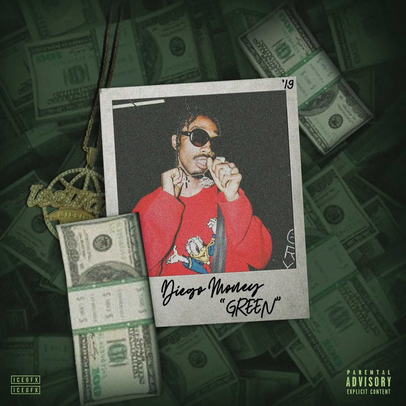 Diego Money Green Vinyl Record