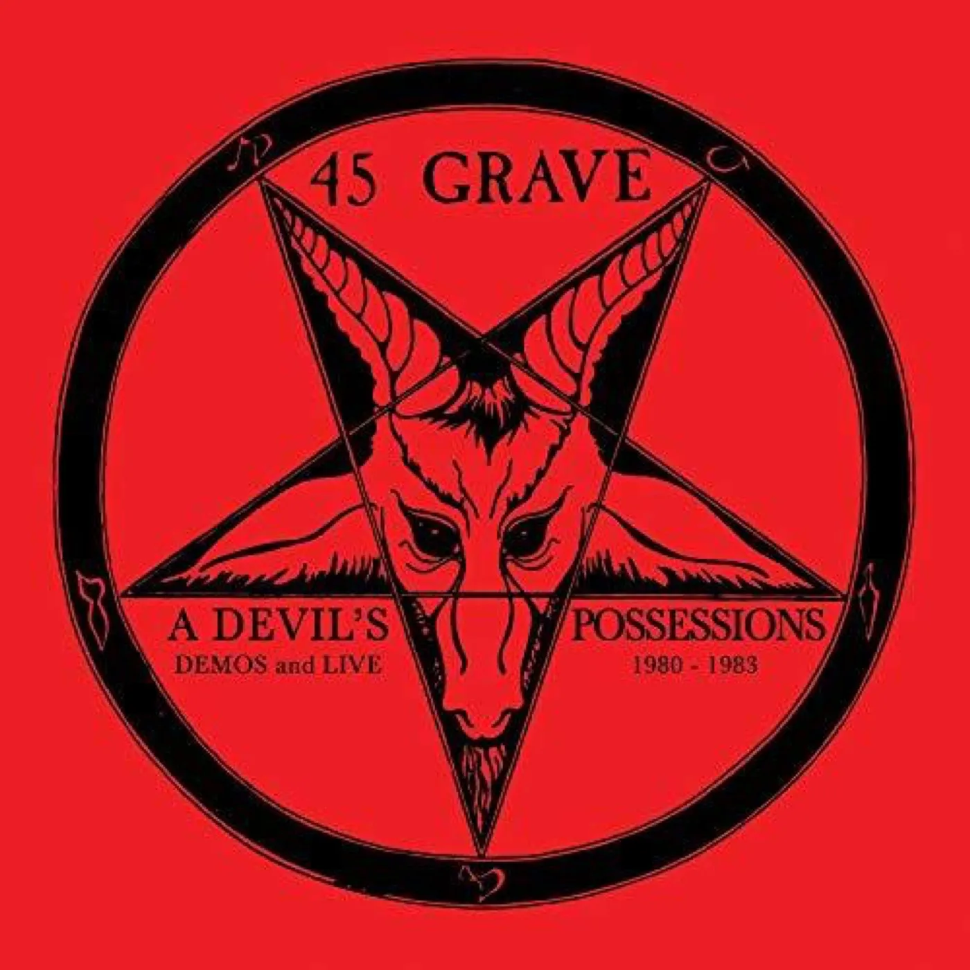 45 Grave Devil's Possessions: Demos & Live 1980-1983 Vinyl Record