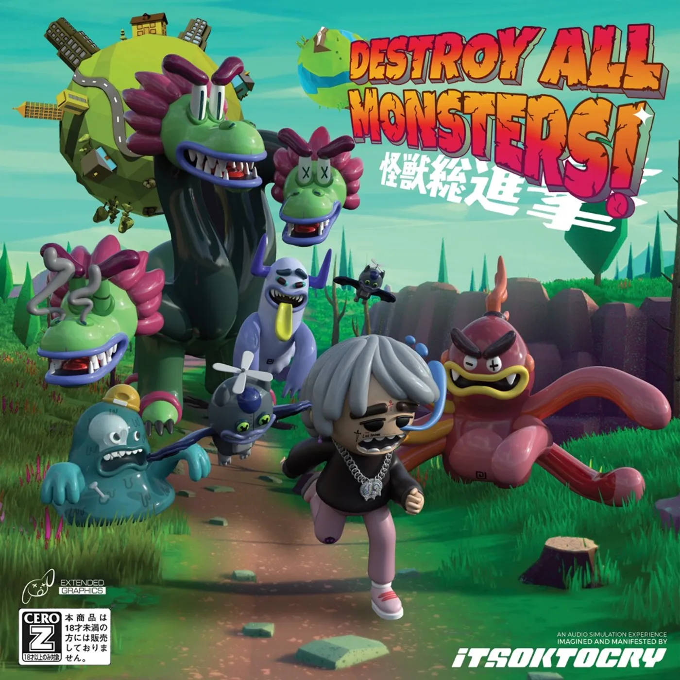 ITSOKTOCRY DESTROY ALL MONSTERS CD