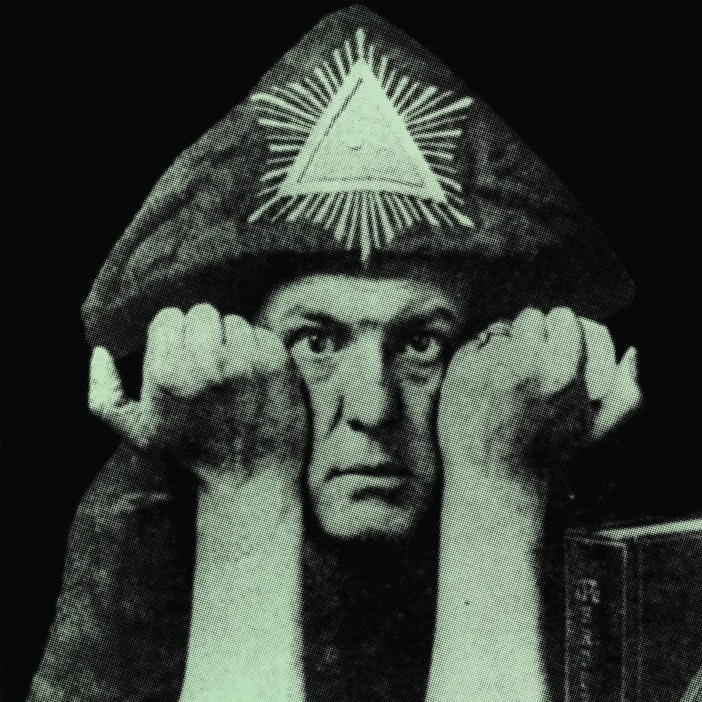 Aleister Crowley BLACK MAGICK MASTERS (GLOW-IN-THE-DARK VINYL) Vinyl Record