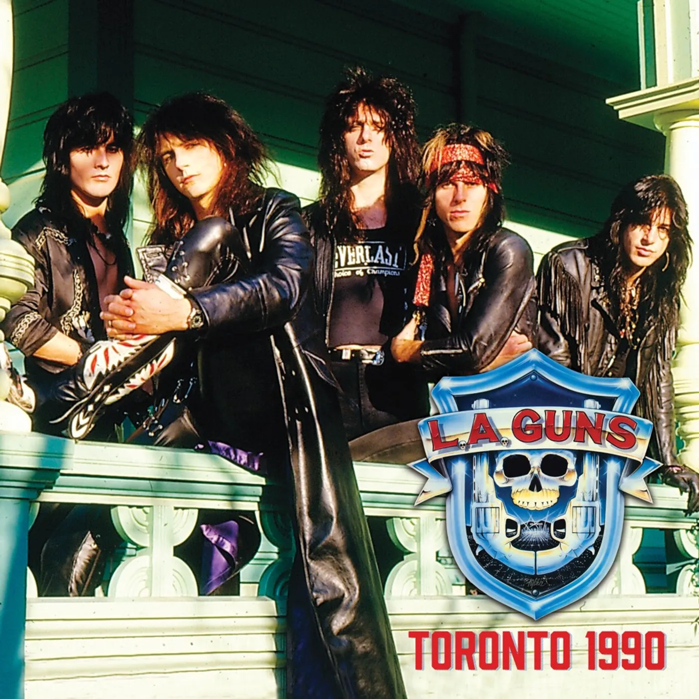 L.A. Guns TORONTO 1990 (RED & BLUE VINYL) Vinyl Record