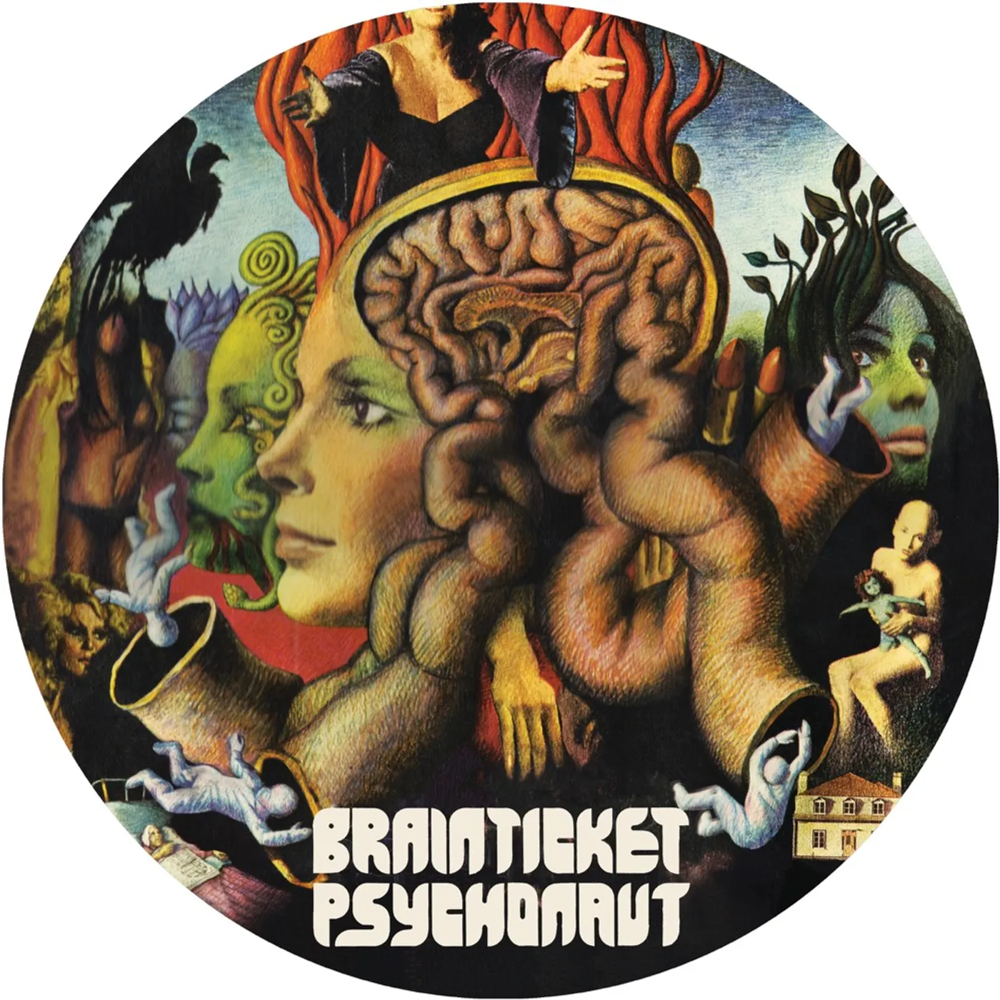 Brainticket PSYCHONAUT (PICTURE VINYL) Vinyl Record
