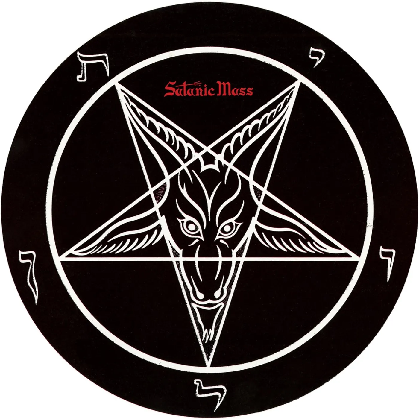 Anton LaVey SATANIC MASS (PICTURE DISC) Vinyl Record
