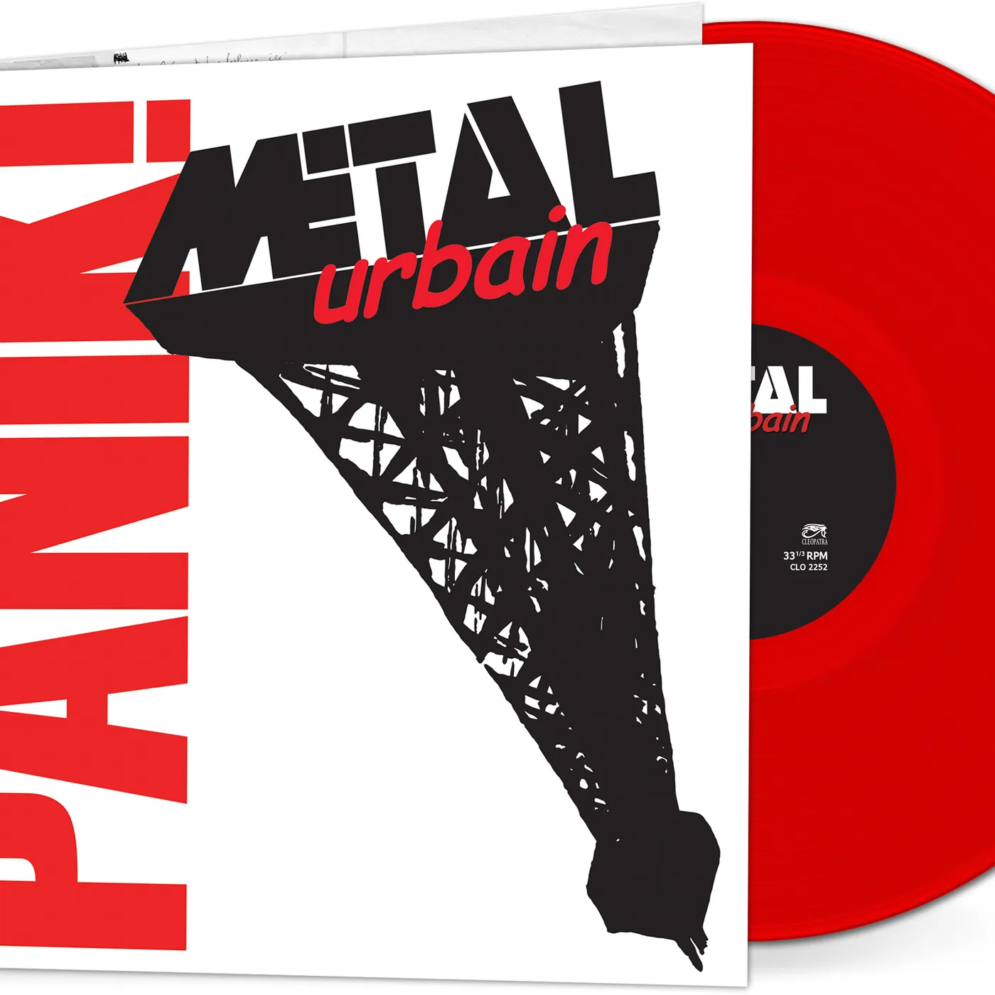 Métal Urbain Panik (Red Vinyl) Vinyl Record