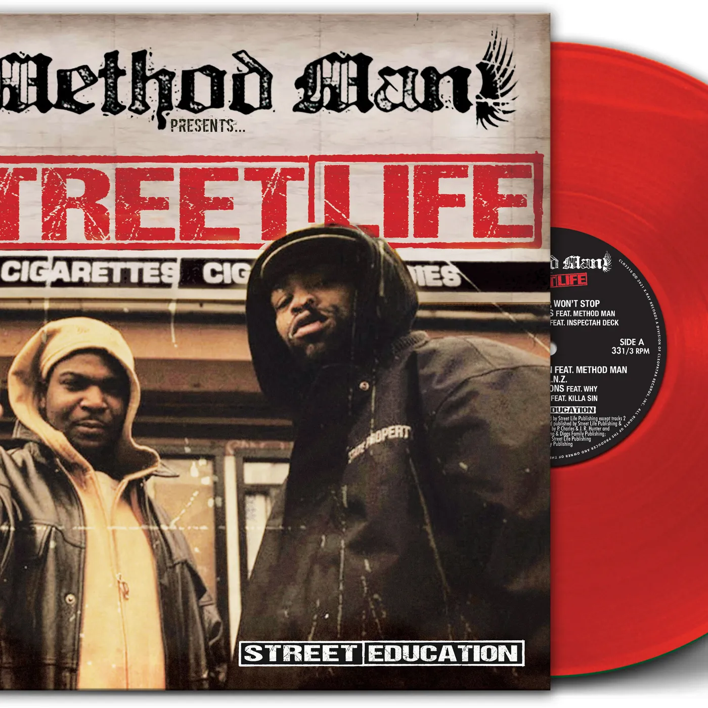 METHOD MAN PRESENTS STREET LIFE Vinyl Record