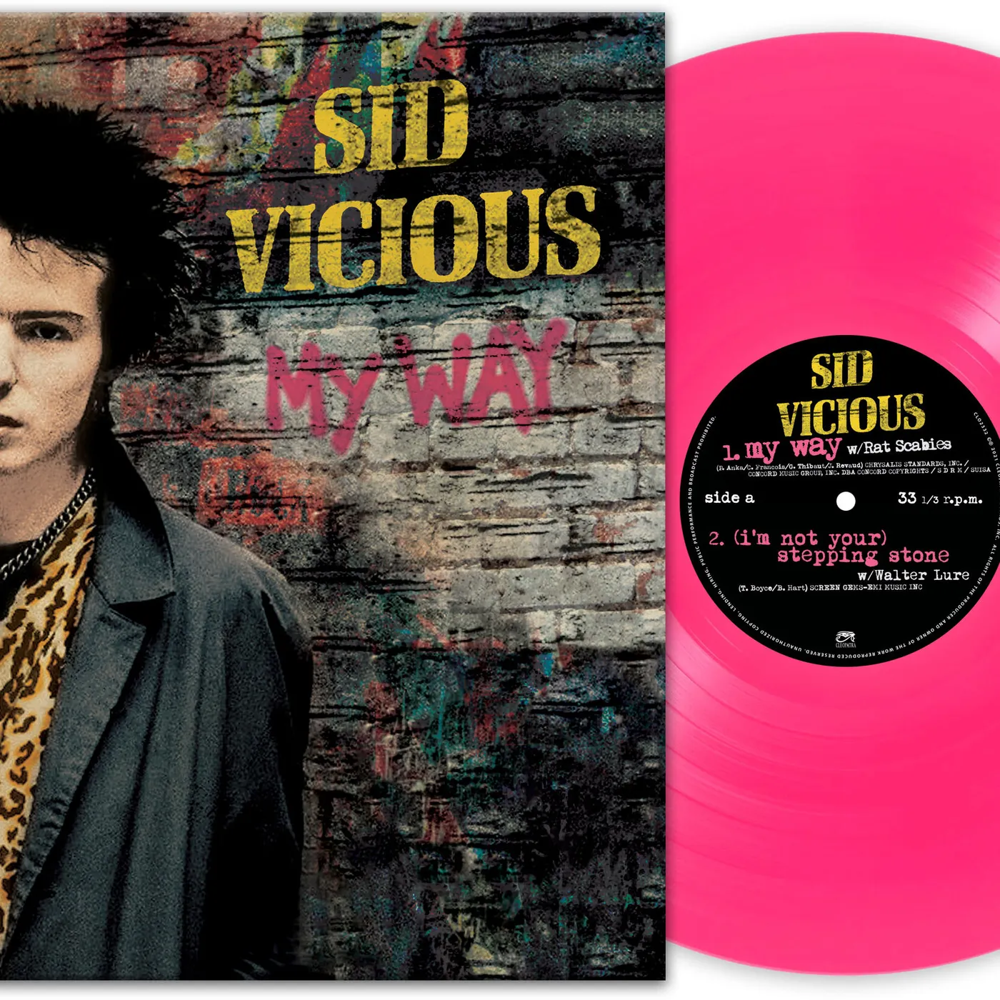 Sid Vicious My Way Vinyl Record