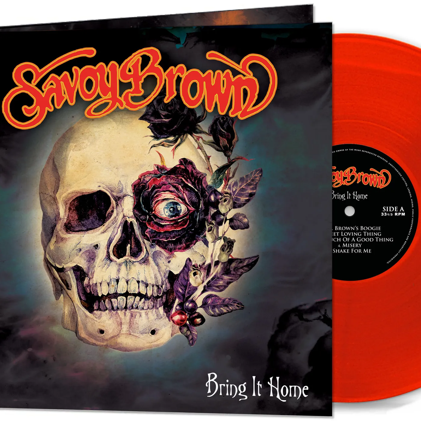 Savoy Brown BRING IT HOME (RED VINYL/REISSUE/GATEFOLD) Vinyl Record