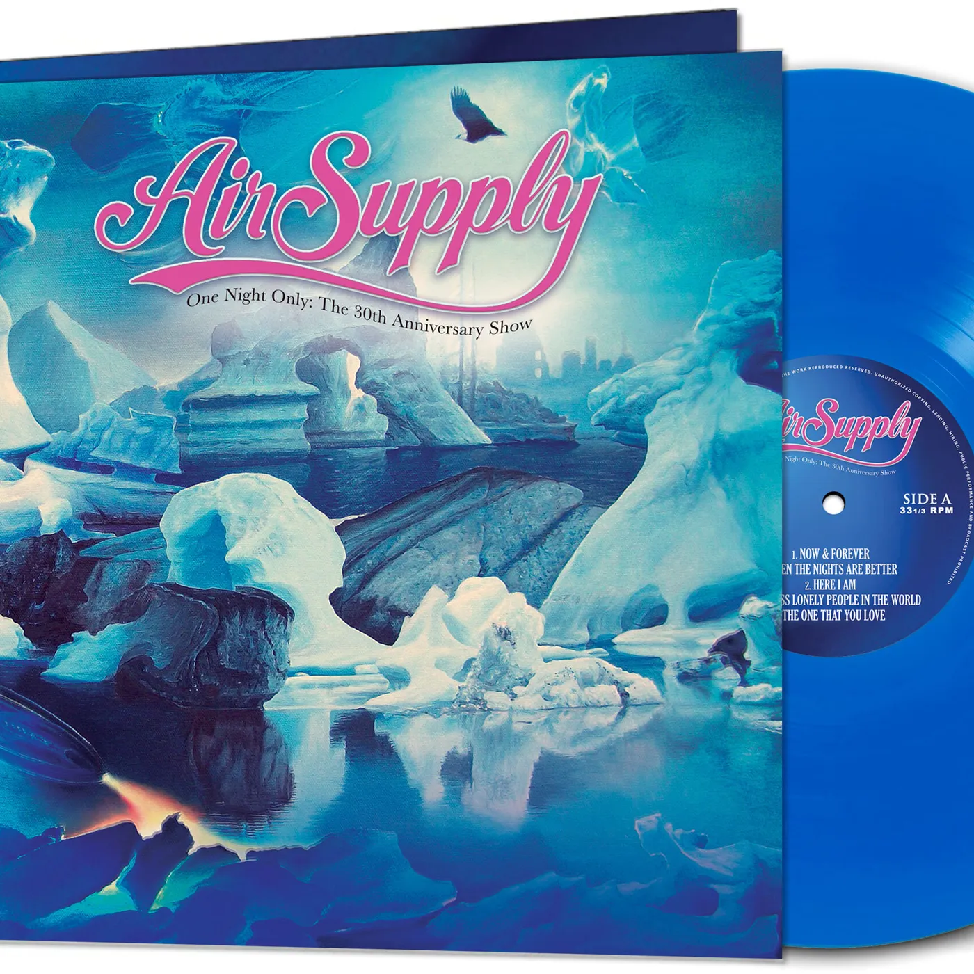 Air Supply ONE NIGHT ONLY - THE 30TH ANNIVERSARY SHOW Vinyl Record