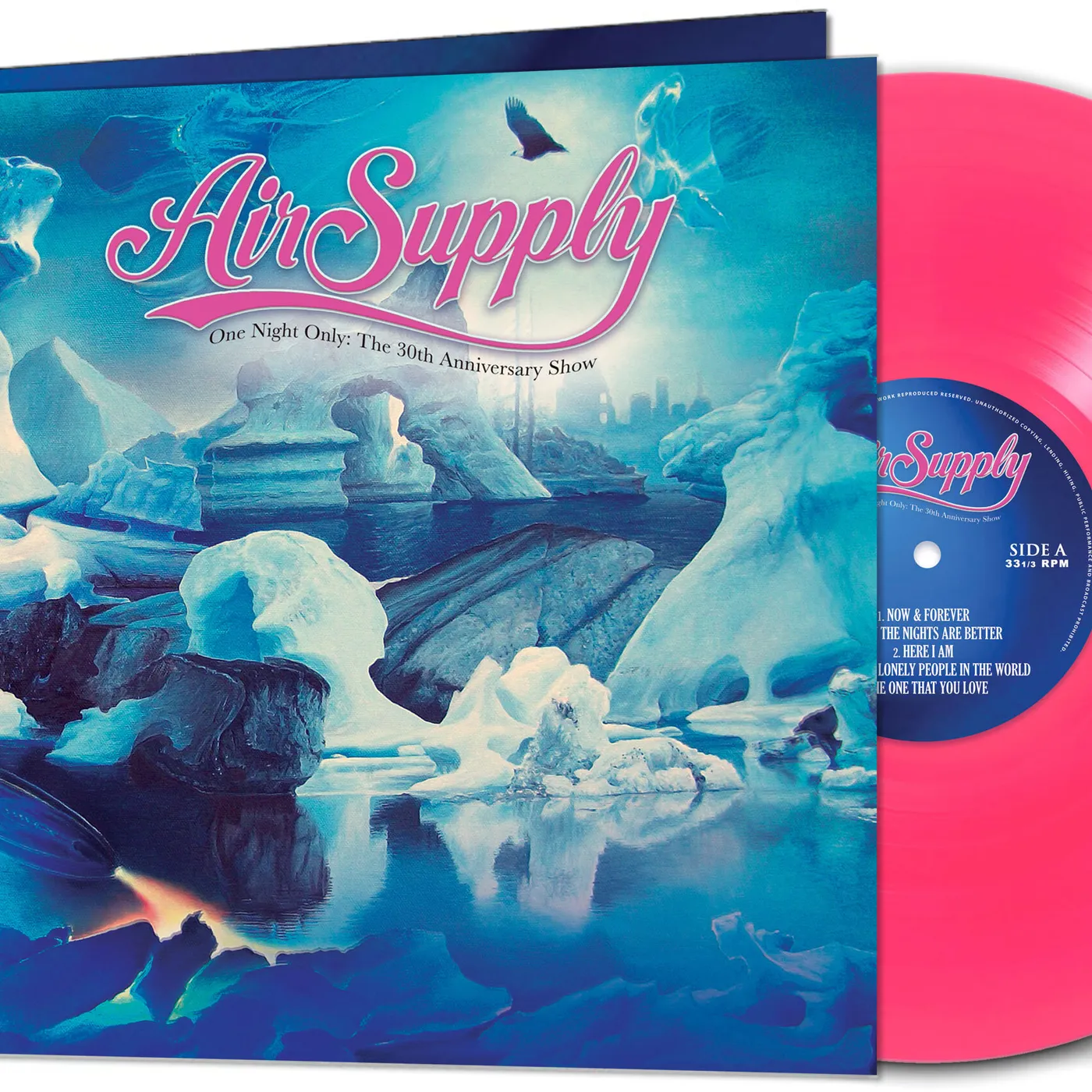 Air Supply ONE NIGHT ONLY - THE 30TH ANNIVERSARY SHOW Vinyl Record