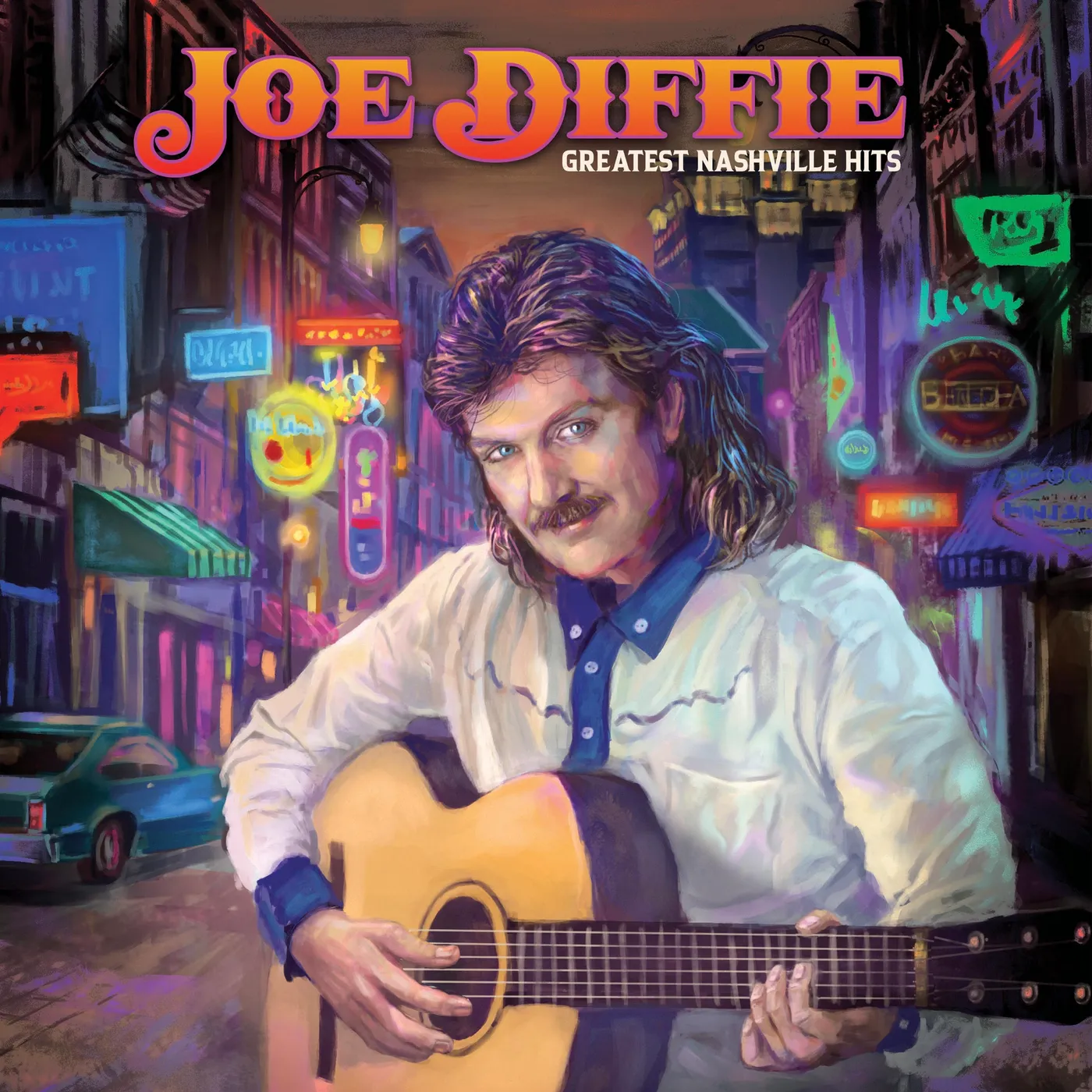 Joe Diffie NASHVILLE HITS (PURPLE VINYL) Vinyl Record