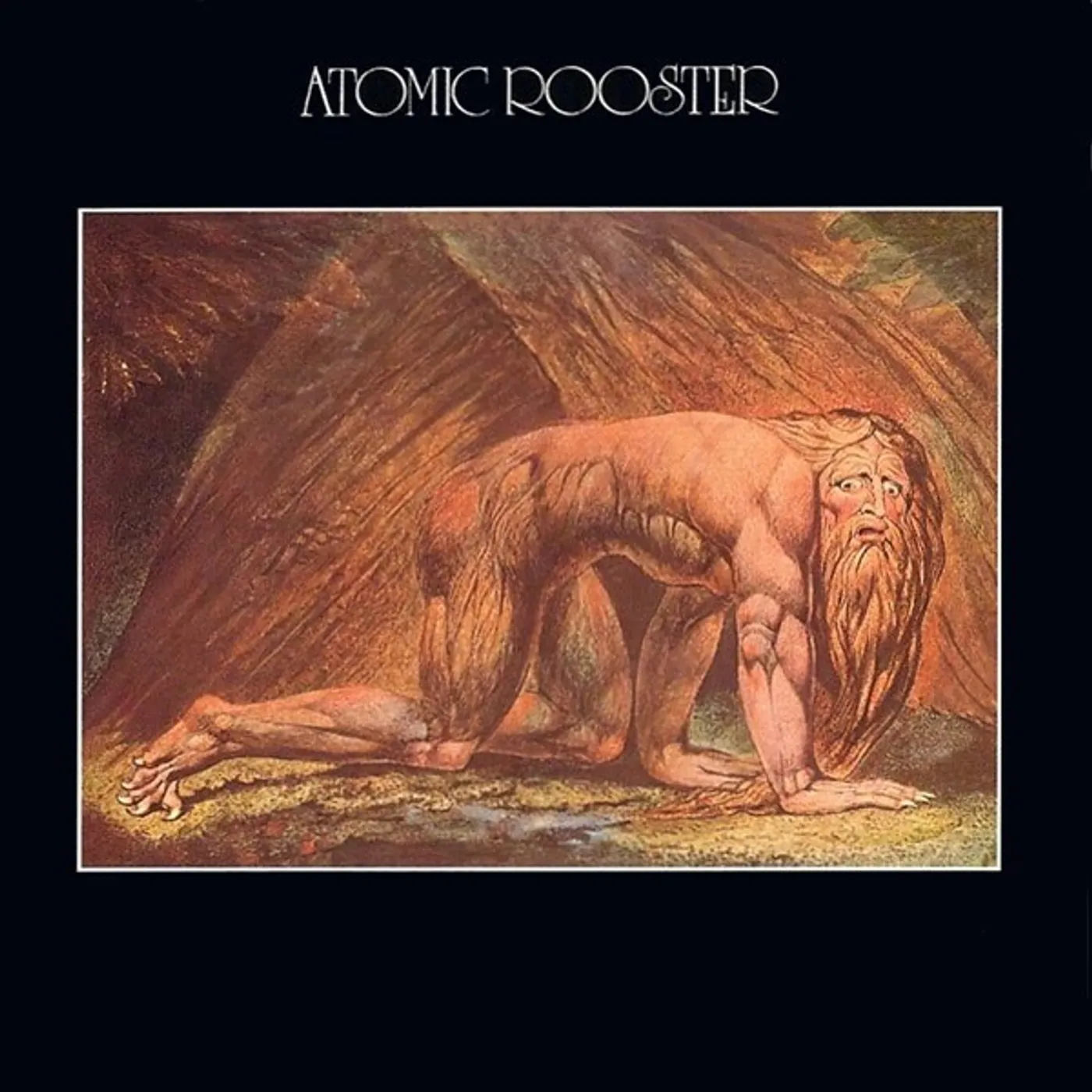 Atomic Rooster DEATH WALKS BEHIND YOU - RED/GOLD HAZE Vinyl Record