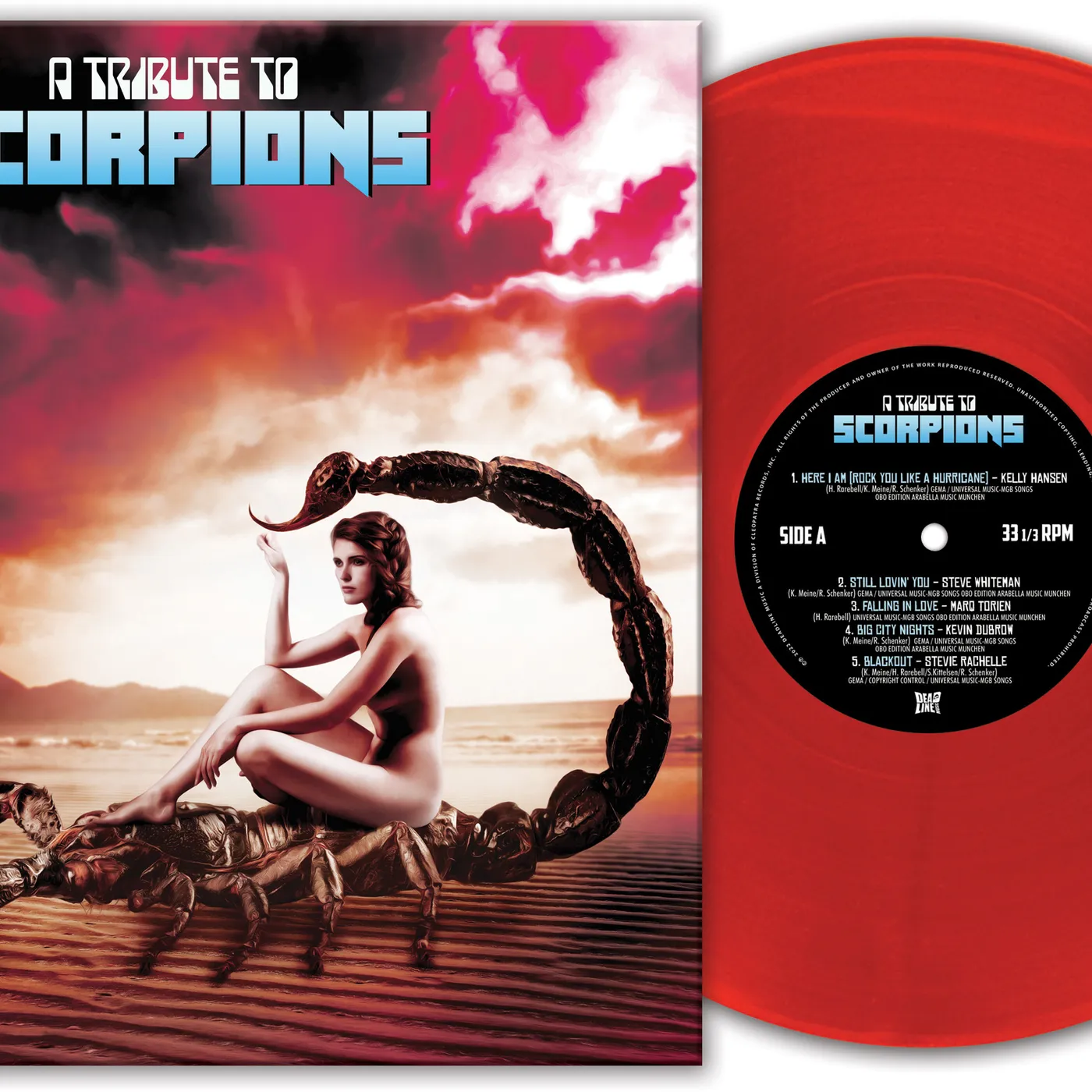 George Lynch TRIBUTE TO SCORPIONS (RED VINYL) Vinyl Record