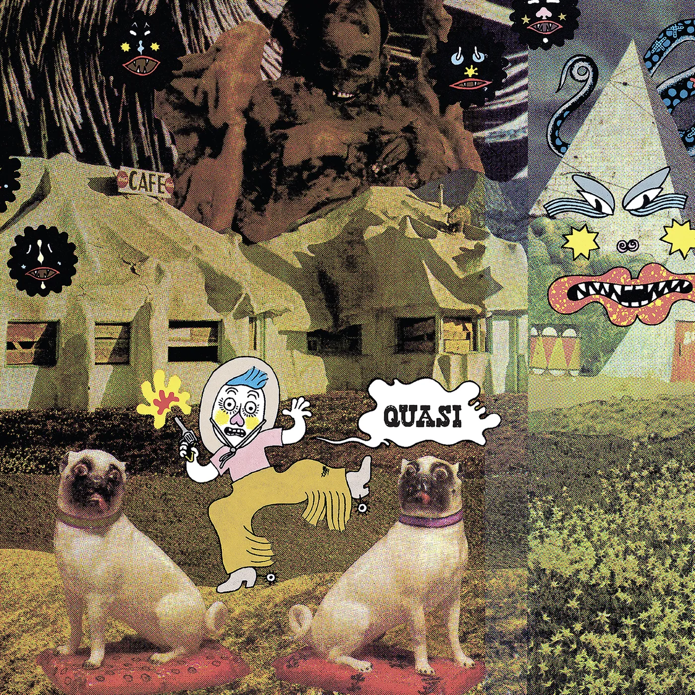 Quasi Breaking The Balls Of History   Pink Vinyl Record