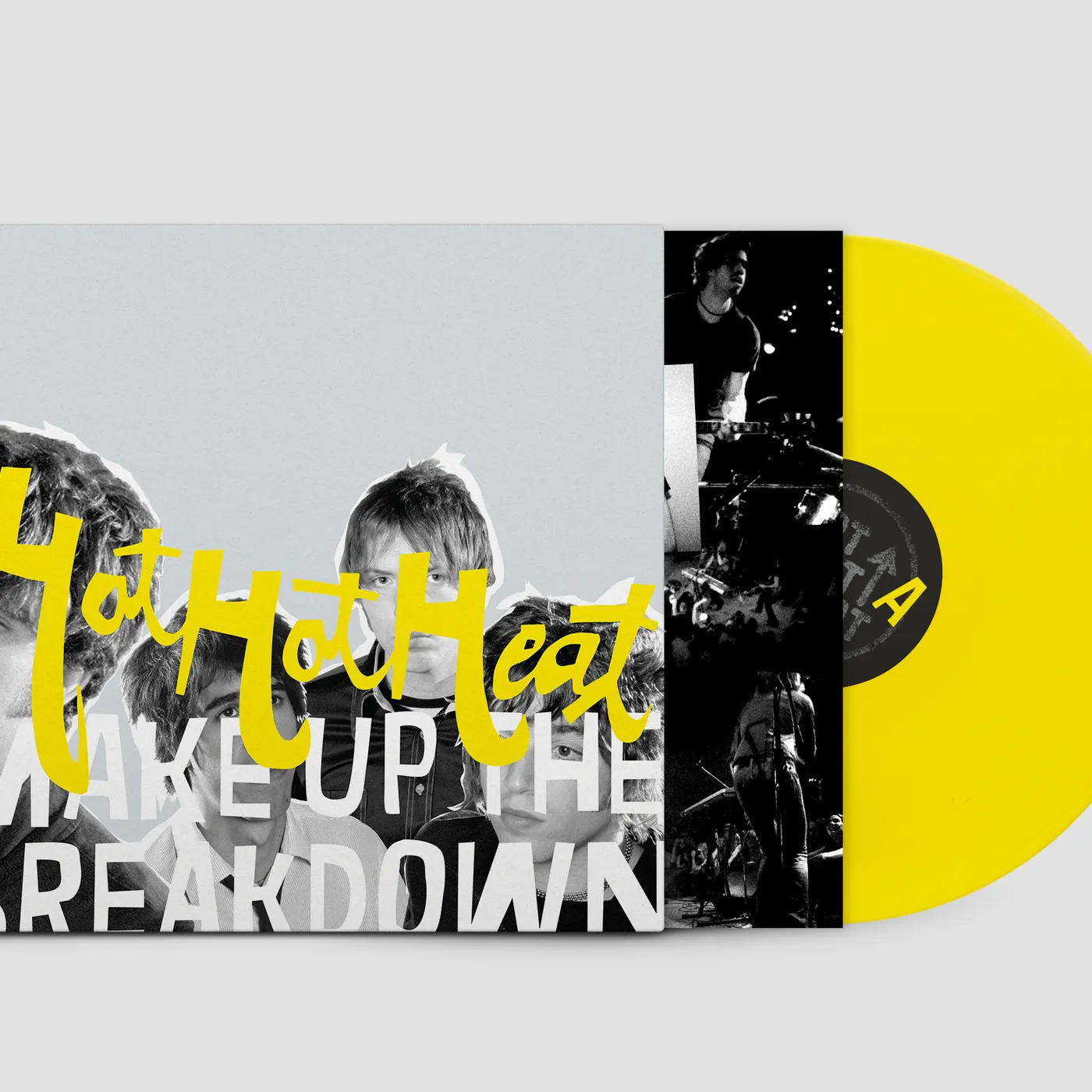 Hot Hot Heat Make Up The Breakdown   Opaque Yellow Vinyl Record