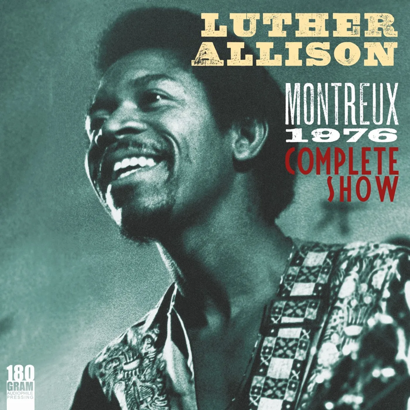 Luther Allison MONTREUX 1976 - RED Vinyl Record