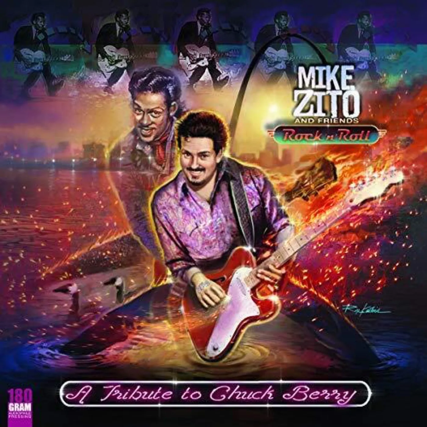 Mike Zito TRIBUTE TO CHUCK BERRY Vinyl Record